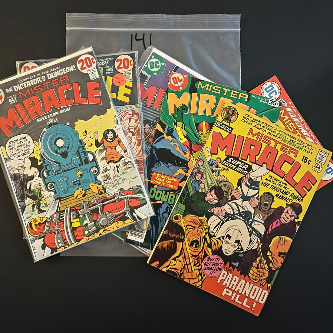 Mister Miracle Bronze Age Comic Lot Jack Kirby (1 of 2)