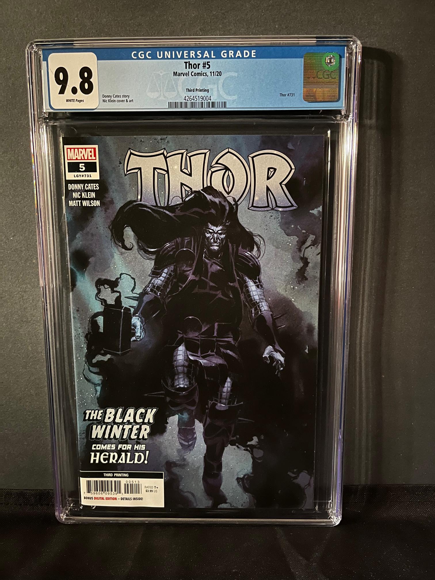 Thor 5 CGC 9.8 Third Printing Ed. (1 of 1)