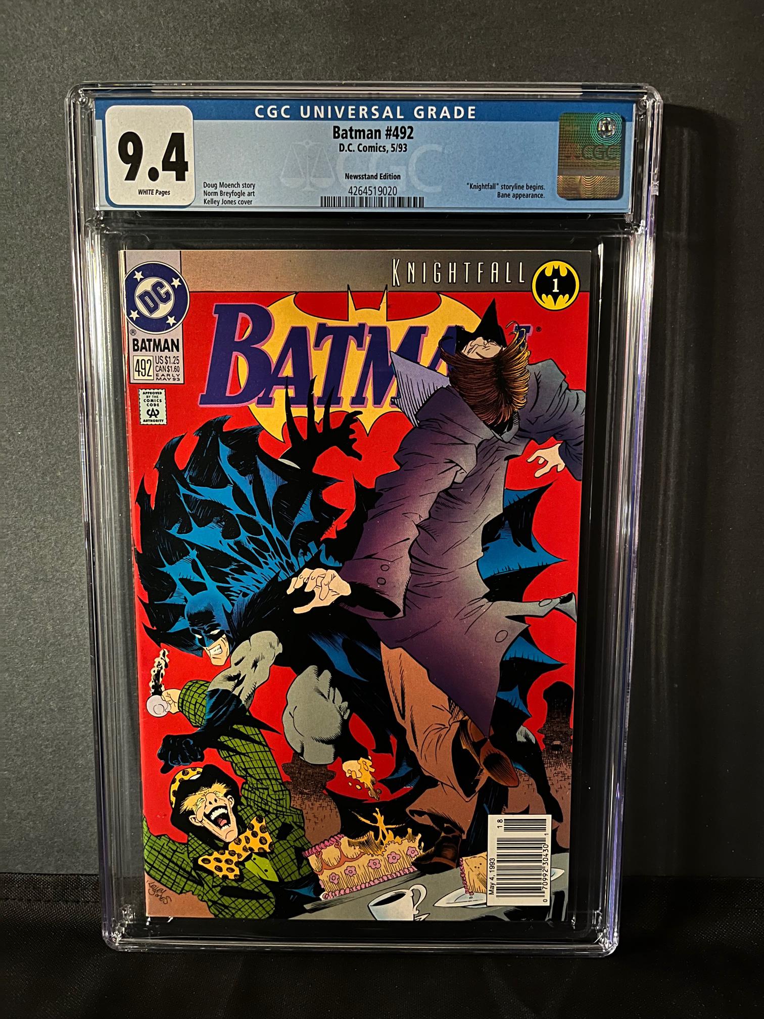 Batman 492 CGC9.4 Newsstand Edition (1 of 1)