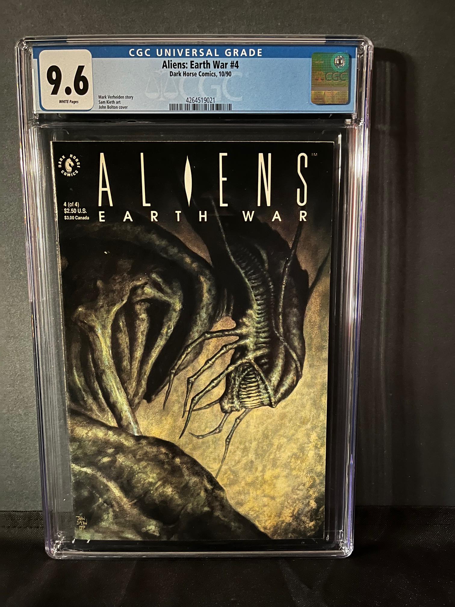 Aliens Earth War 4 CGC 9.6 (1 of 1)