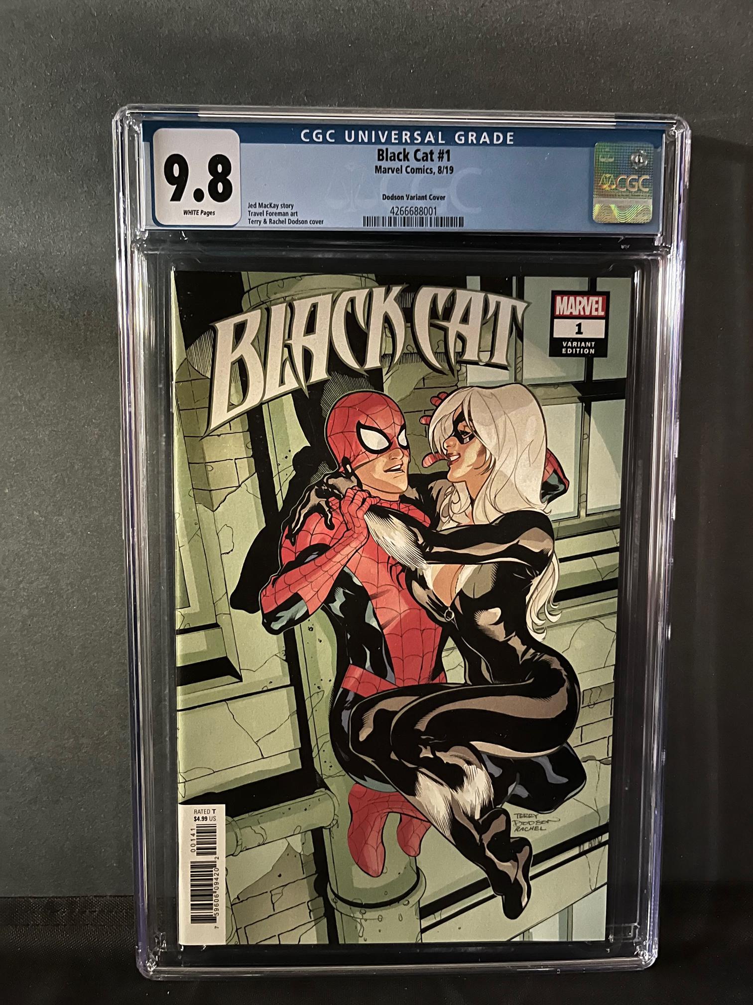 Black Cat 1 Dodson 1:100 Variant CGC 9.8 (1 of 1)