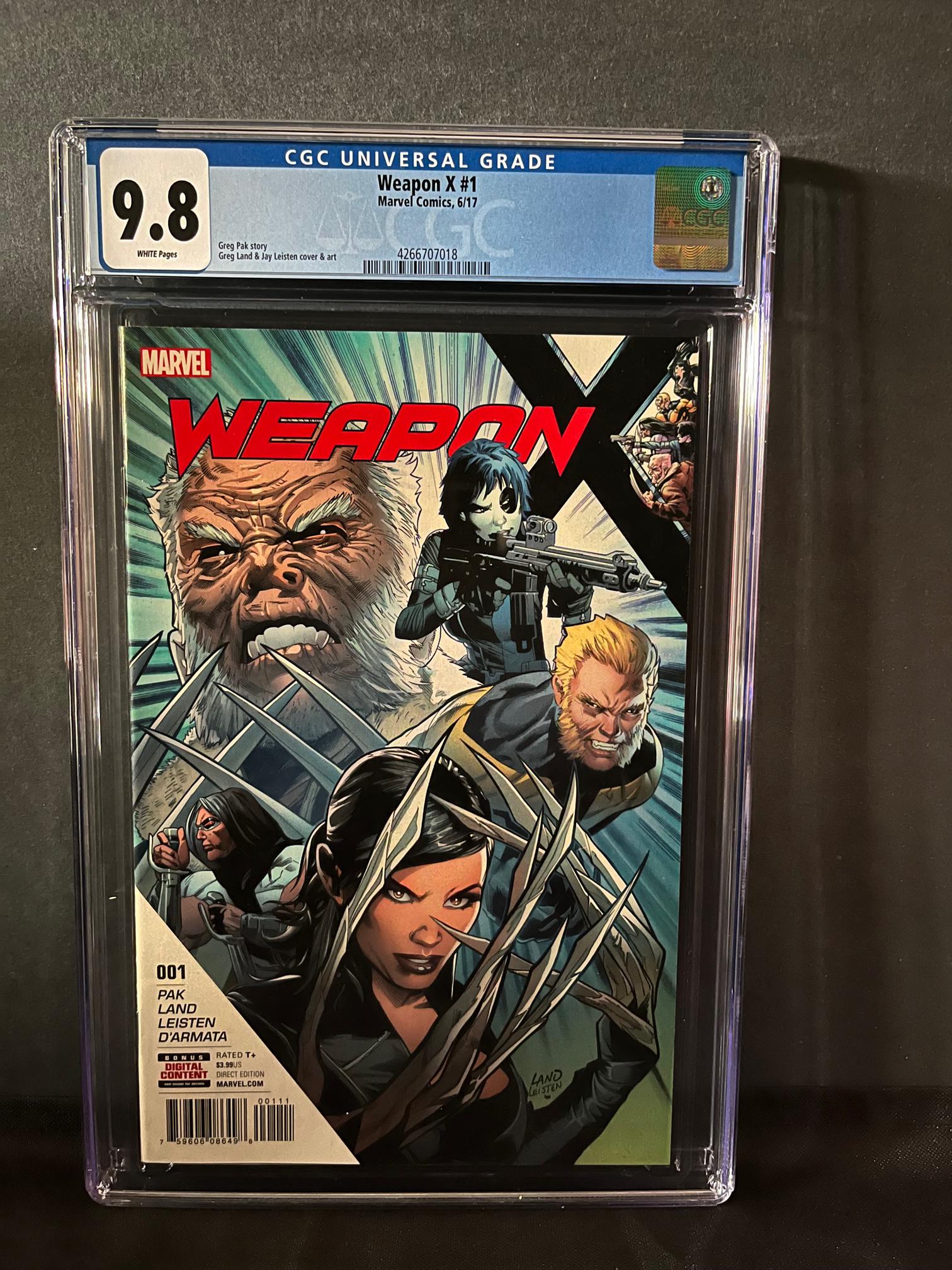 Weapon X 1 CGC 9.8 (1 of 1)