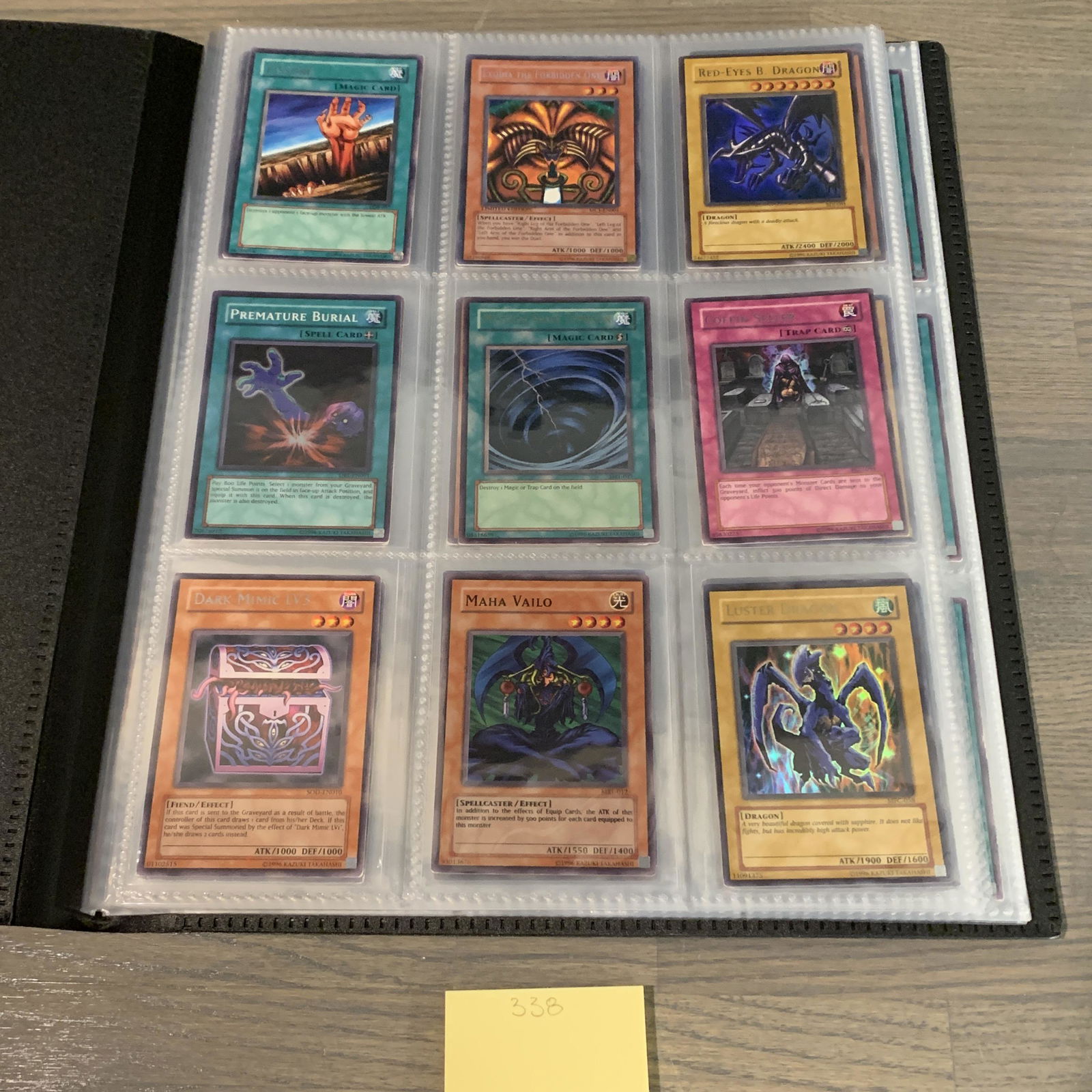 Vintage Yu-Gi-Oh card binder (1 of 8)