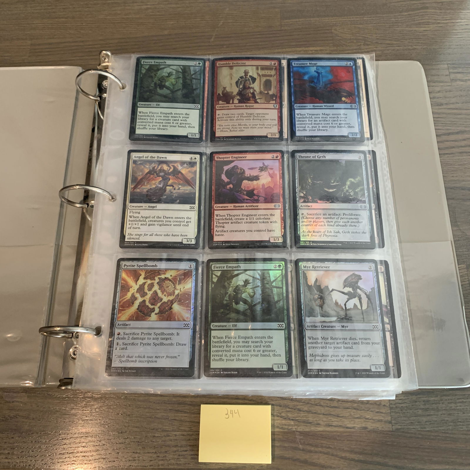 Magic the Gathering card binder (1 of 6)