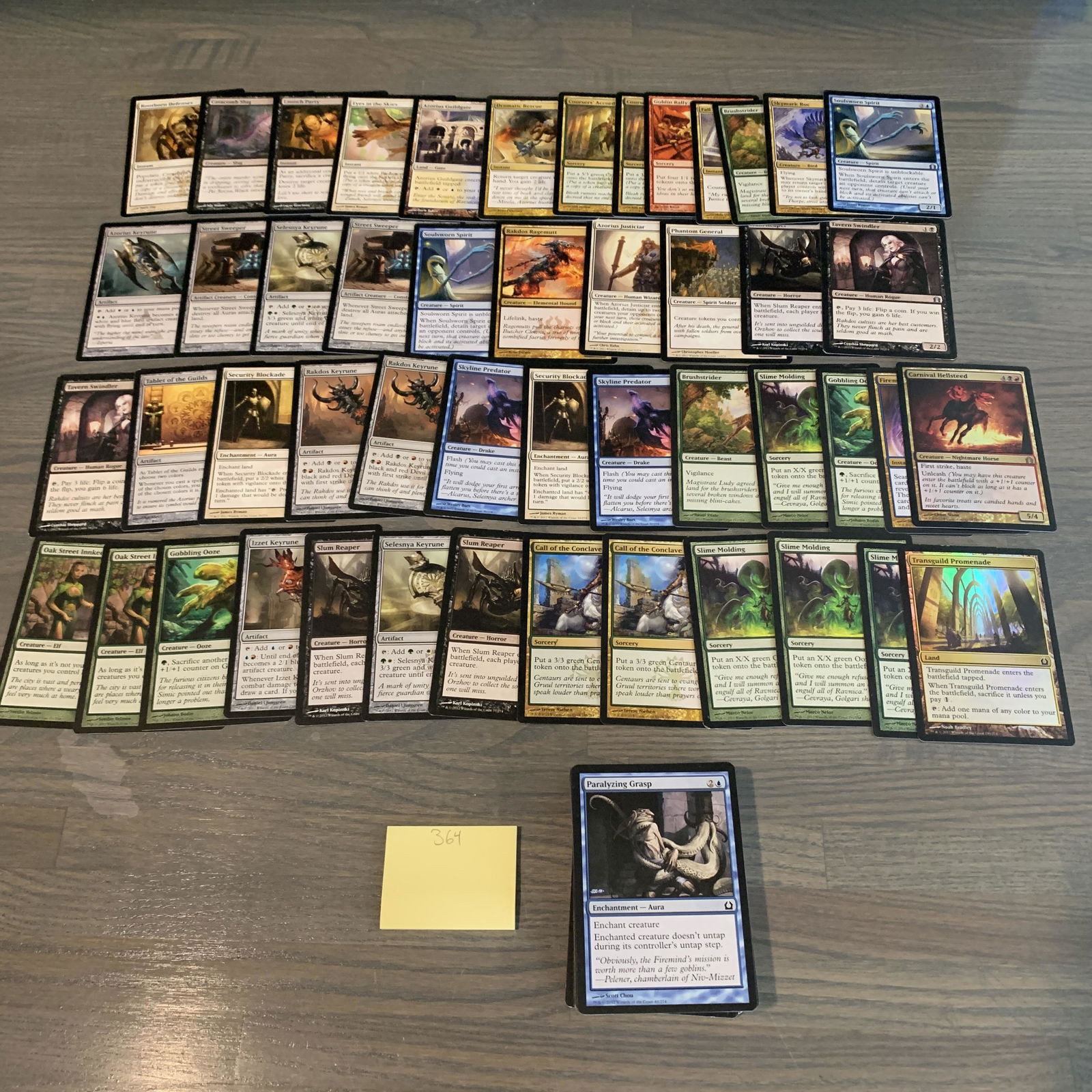 Return to Ravnica Magic cards (1 of 4)