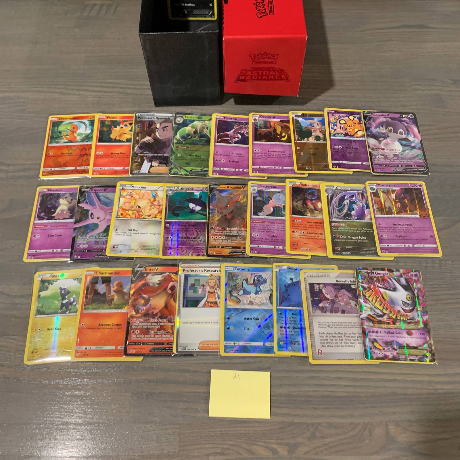 Etb Filled With Modern Pokemon Cards Auction