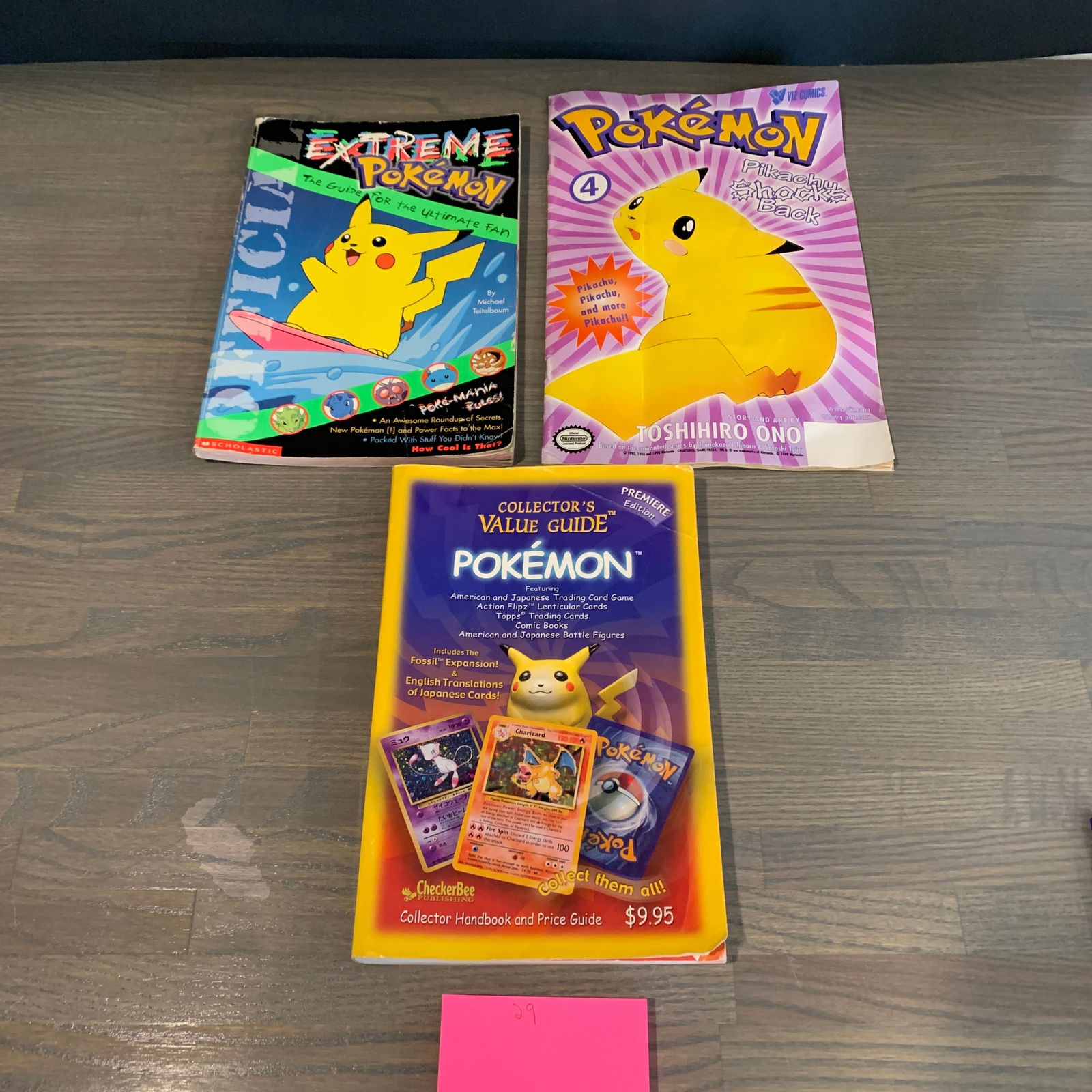 Vintage Pokemon books (1 of 2)