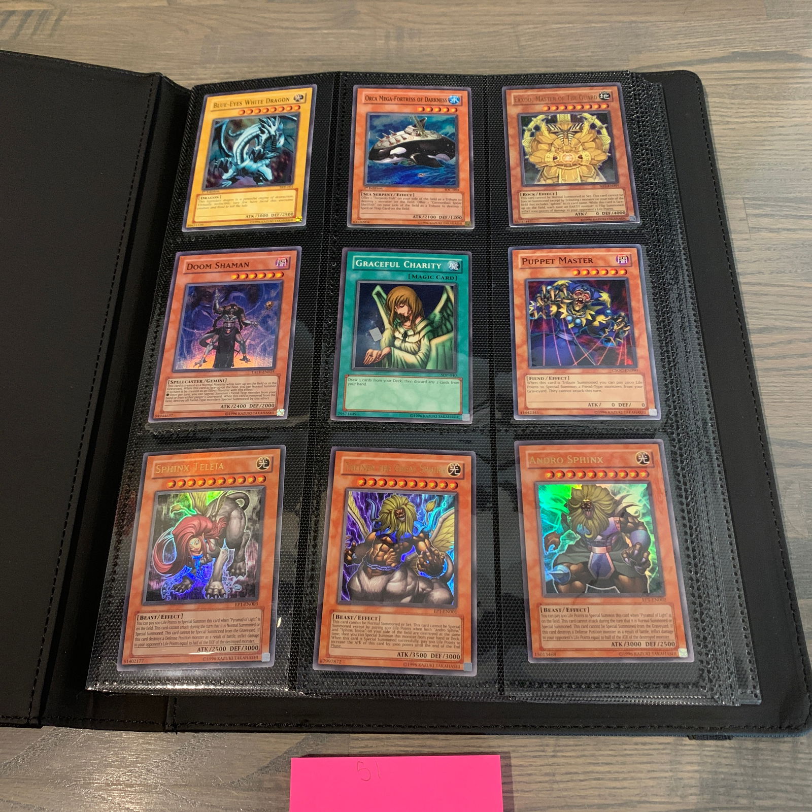 Vintage Yugioh card Binder (1 of 11)