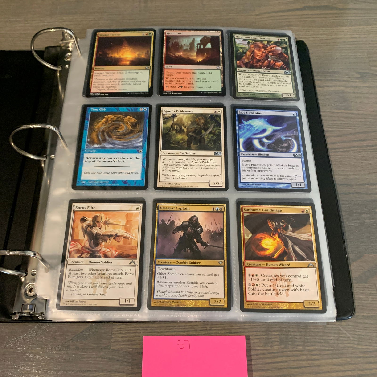 Binder of Magic the Gathering Cards: Binder Filled with Mix Sets of Magic the Gathering Cards. See photos for condition. If you are interested in consigning with us, email aeronhouse1994@gmail.com or fill out the consignment form on ahau