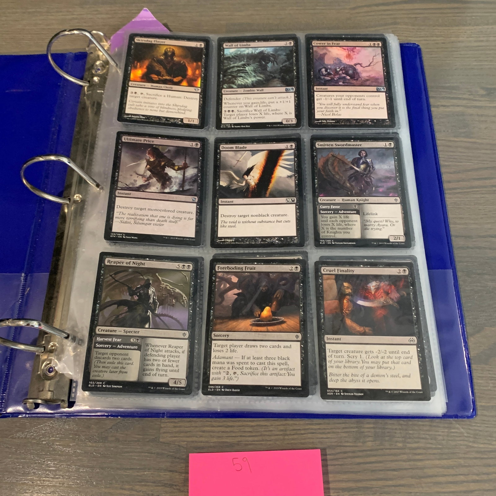 Binder of Magic the Gathering Cards: Binder Filled with Mix Sets of Magic the Gathering Cards. See photos for condition. If you are interested in consigning with us, email aeronhouse1994@gmail.com or fill out the consignment form on ahau