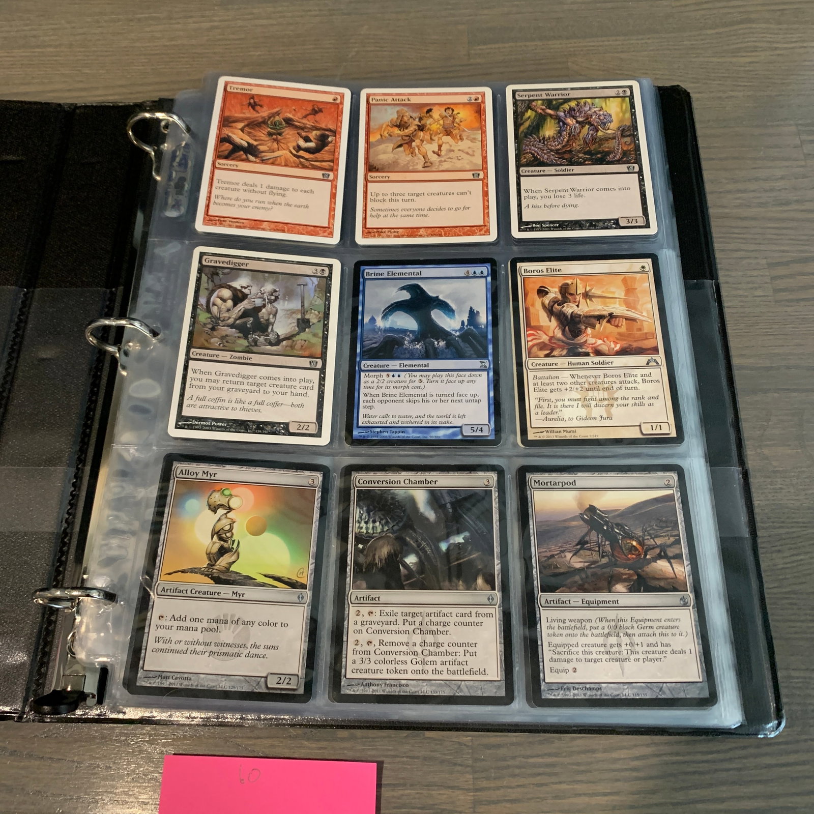 Binder of Magic the Gathering Cards: Binder Filled with Mix Sets of Magic the Gathering Cards. See photos for condition. If you are interested in consigning with us, email aeronhouse1994@gmail.com or fill out the consignment form on ahau