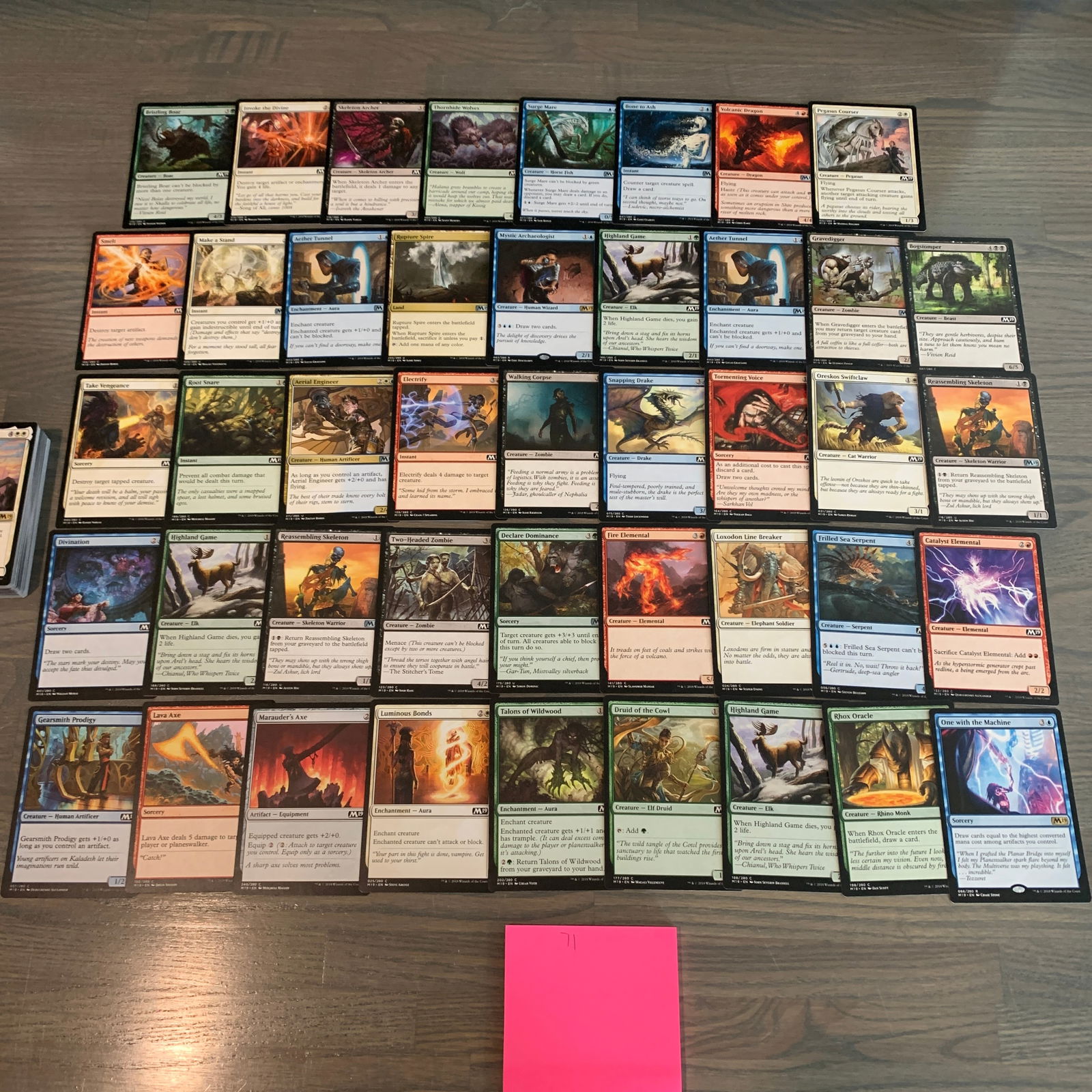 Magic 2019 Magic the Gathering Cards (1 of 6)