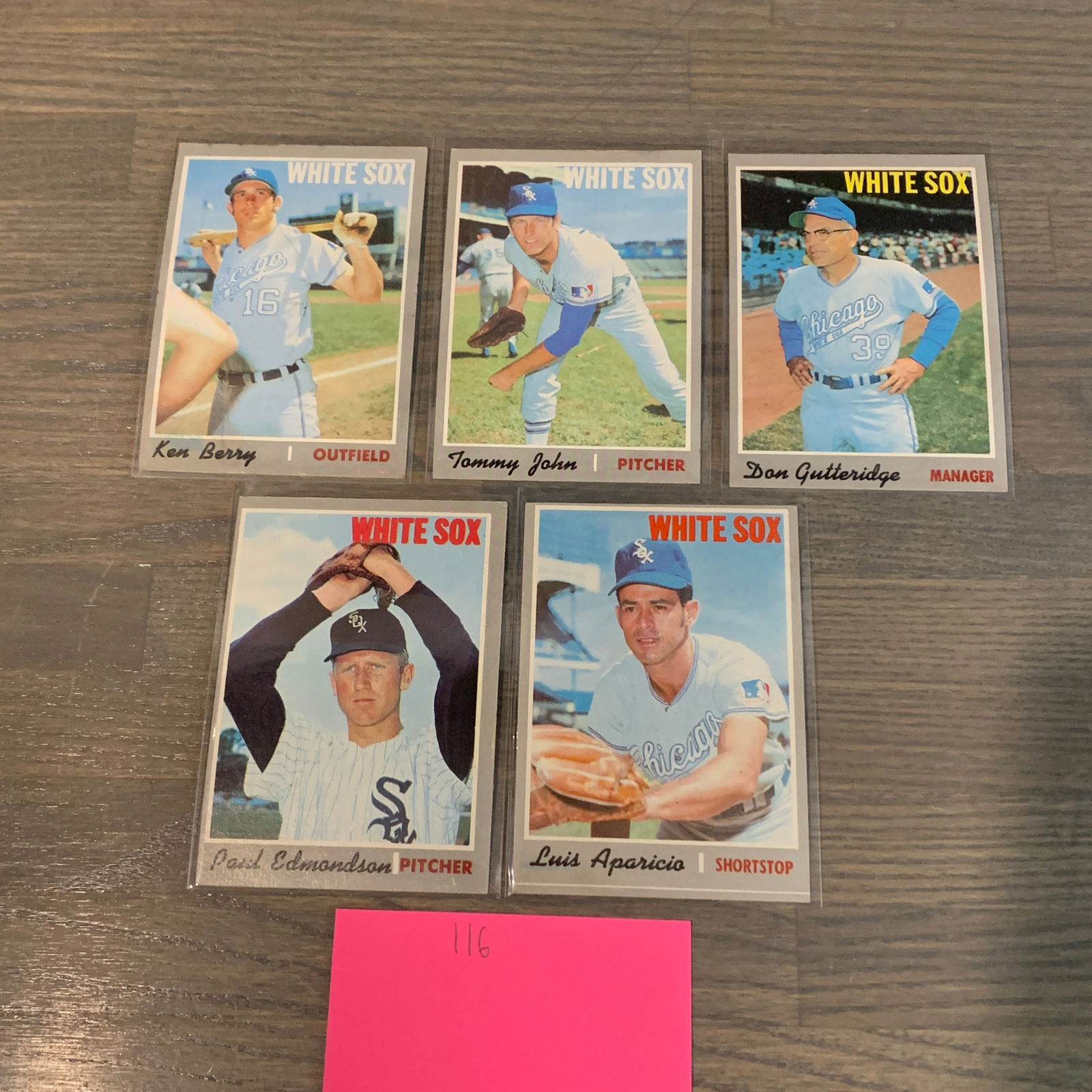 Topps 70s White Sox Baseball cards (1 of 4)