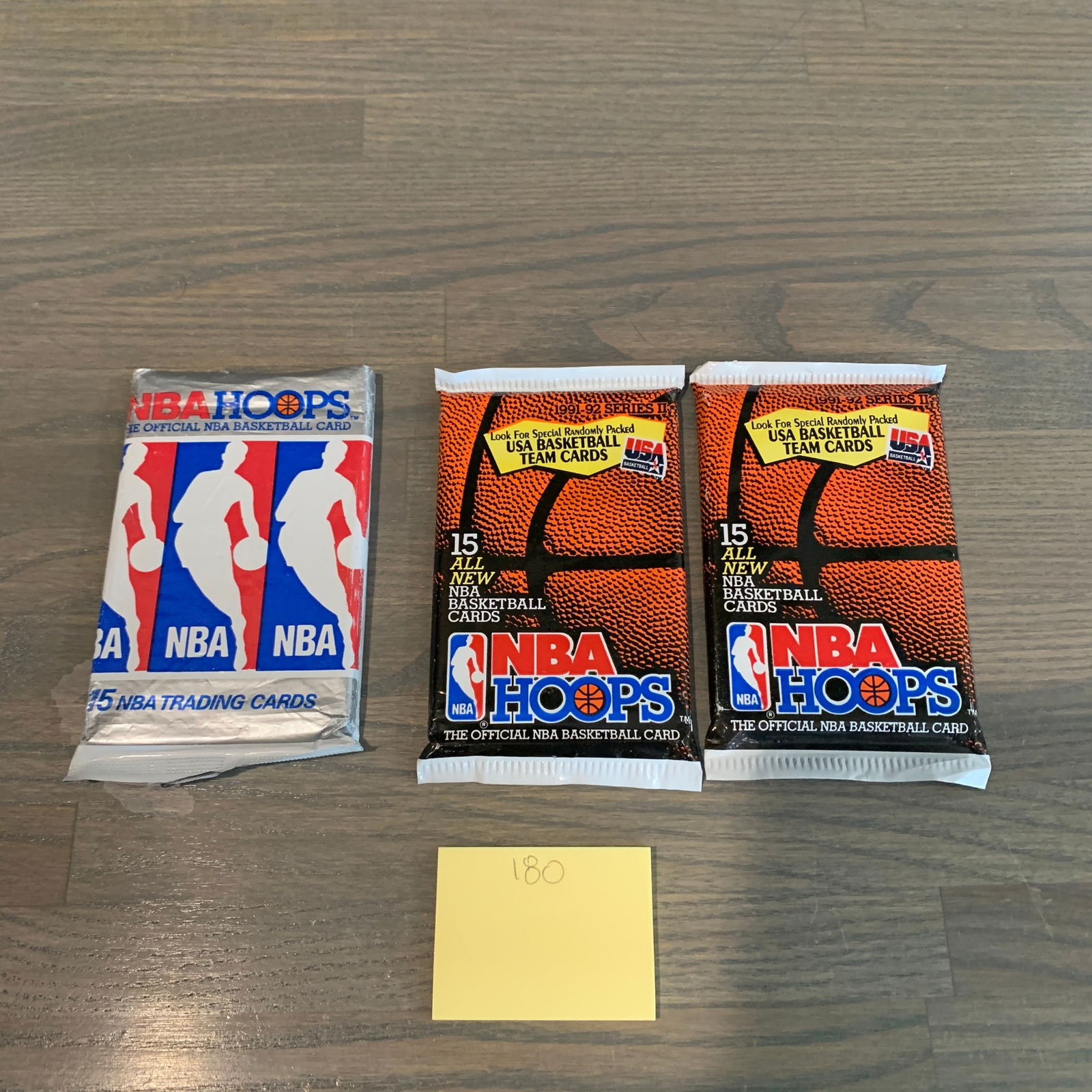 91'-92' Series Unopened Hoops Basketball Cards (1 of 4)
