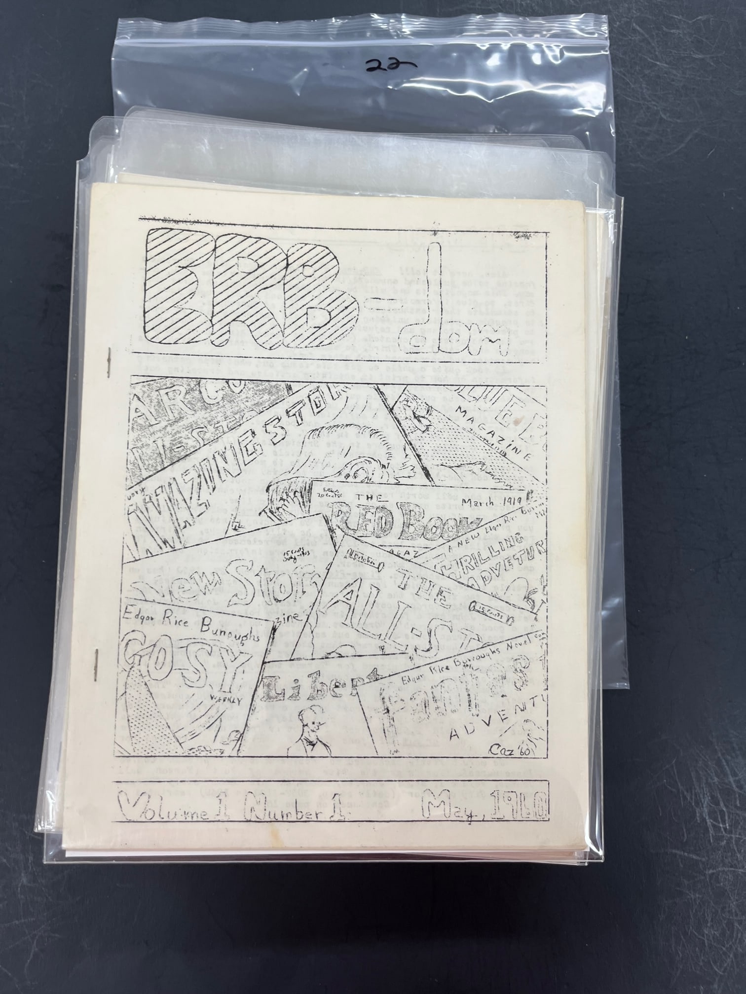 ERB-Dom Fanzine Complete 1-70 High Grade Edgar Rice Burroughs Fanzine! (1 of 16)