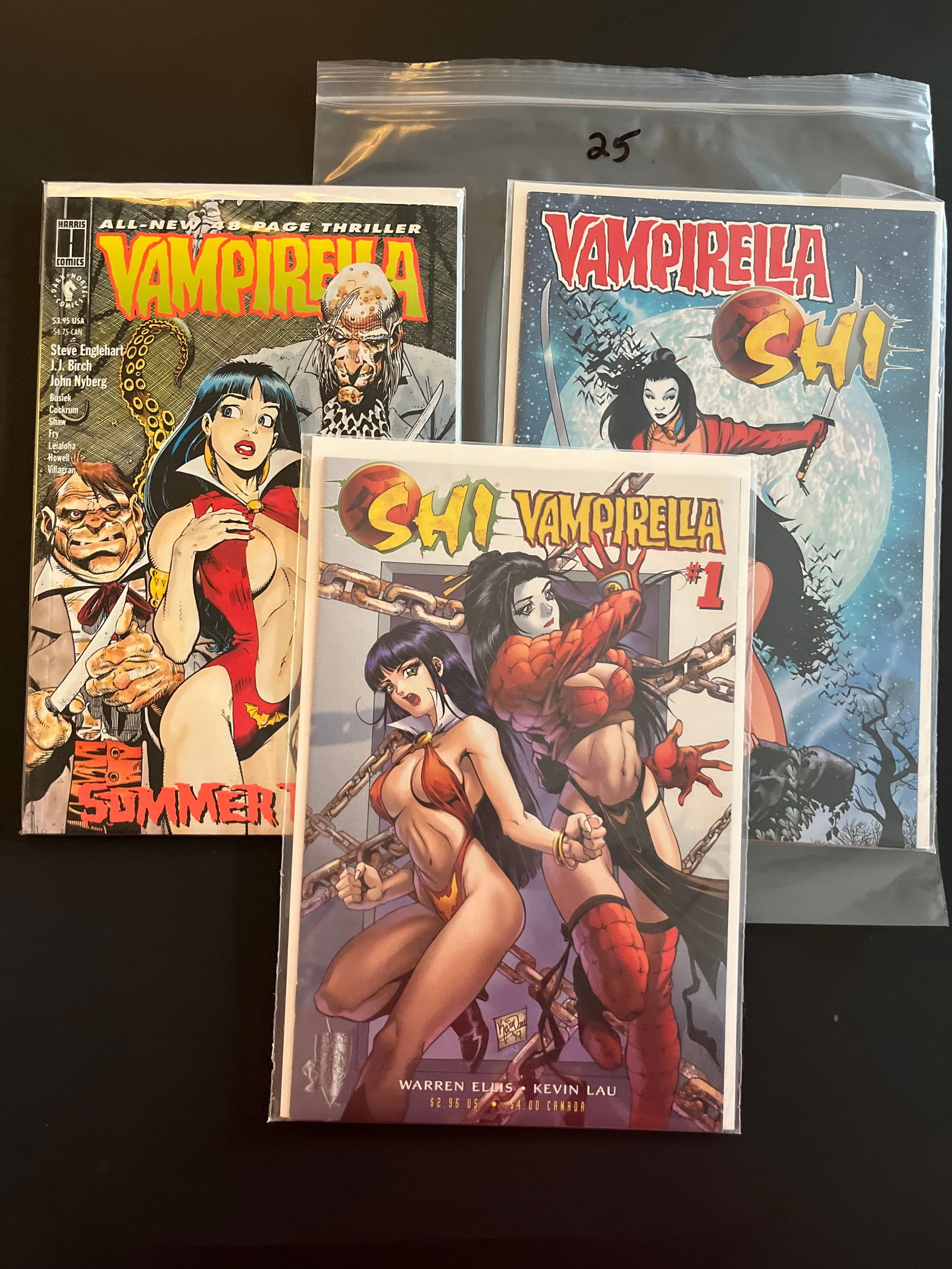 Vampirella, Mystic, and Shi Comic Lot (1 of 2)