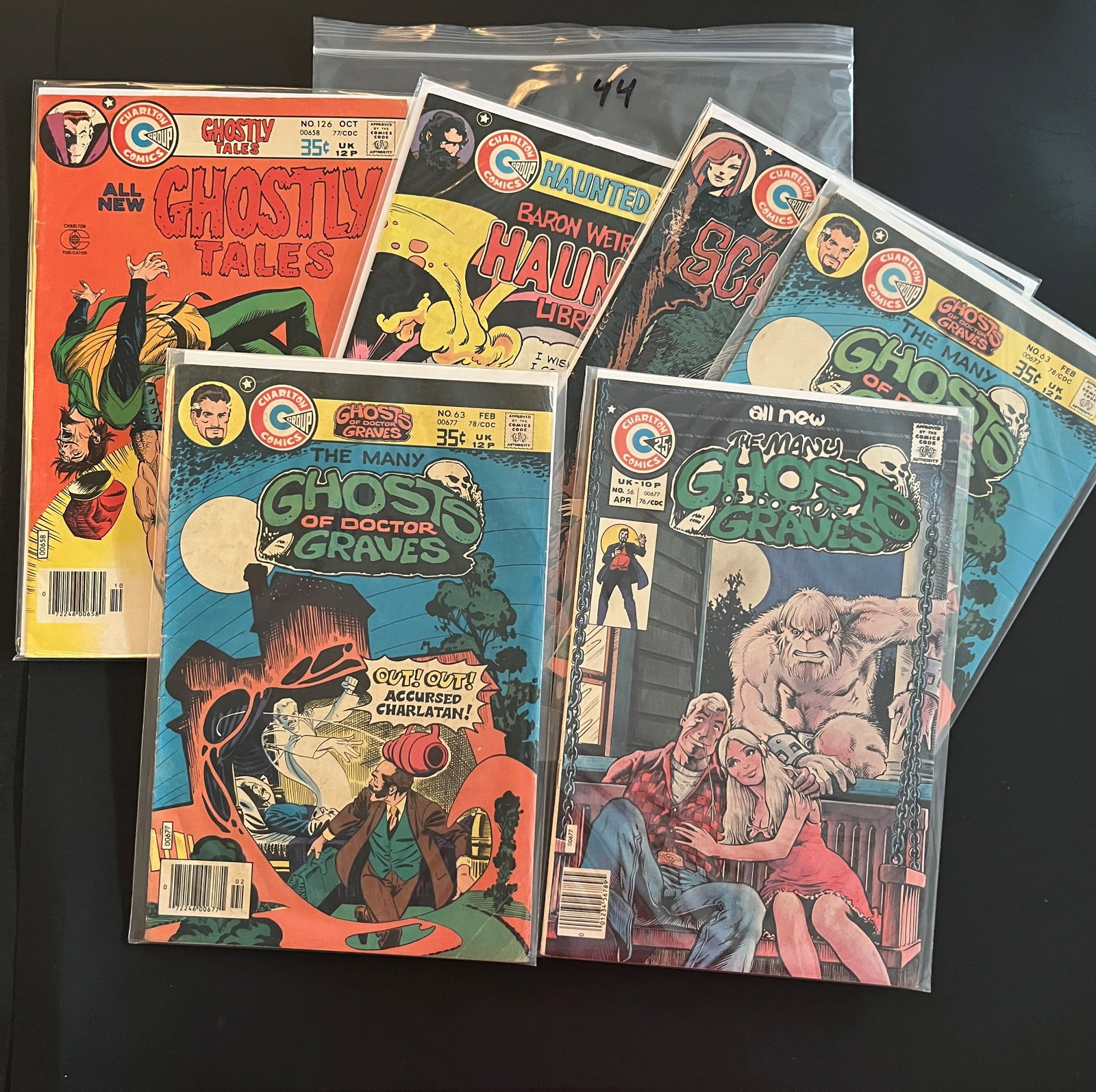 Charlton Comics Bronze Age Horror Lot (1 of 1)