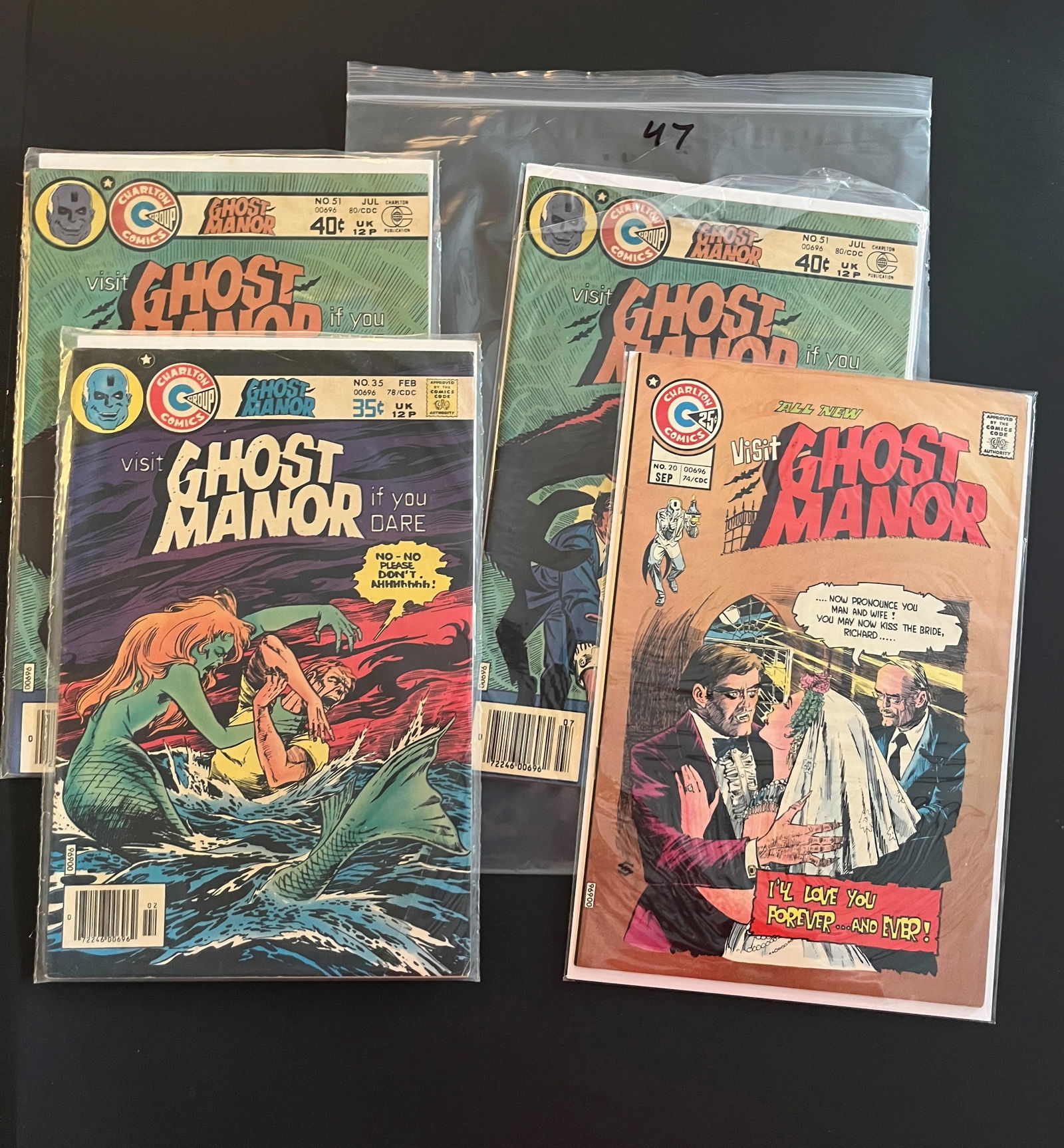 Ghost Manor Charlton Bronze Age Comic Lot (1 of 1)
