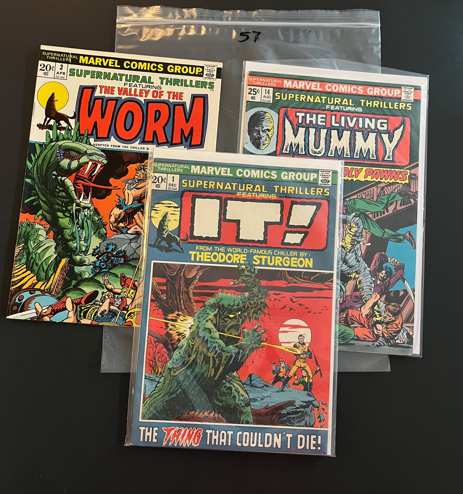 Supernatural Thrillers 1, 3, & 14 Living Mummy + (1 of 1)