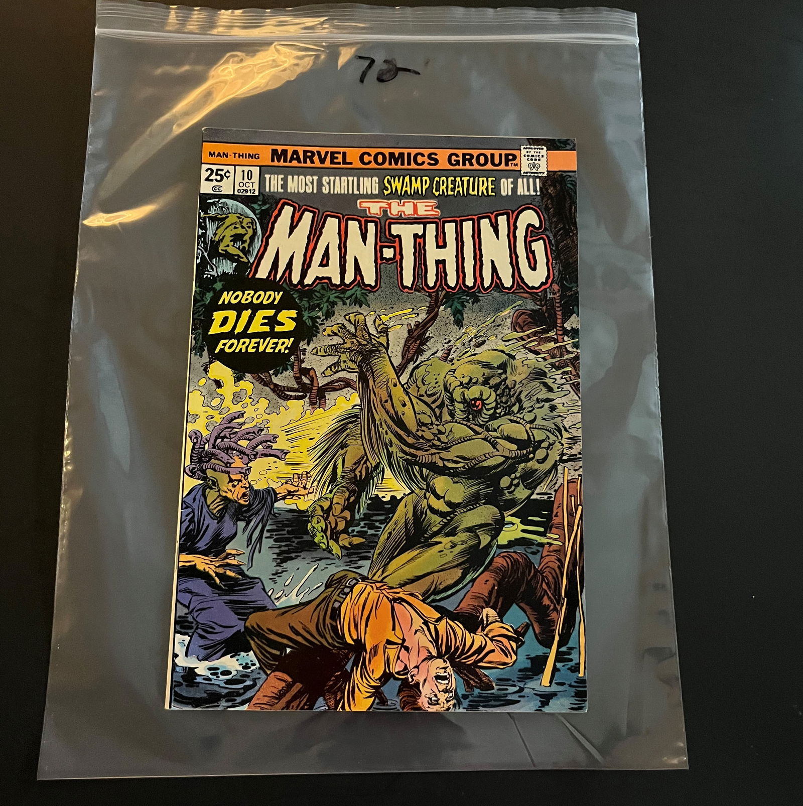 Man-Thing 10 Marvel 1st Bronze Age Series (1 of 2)