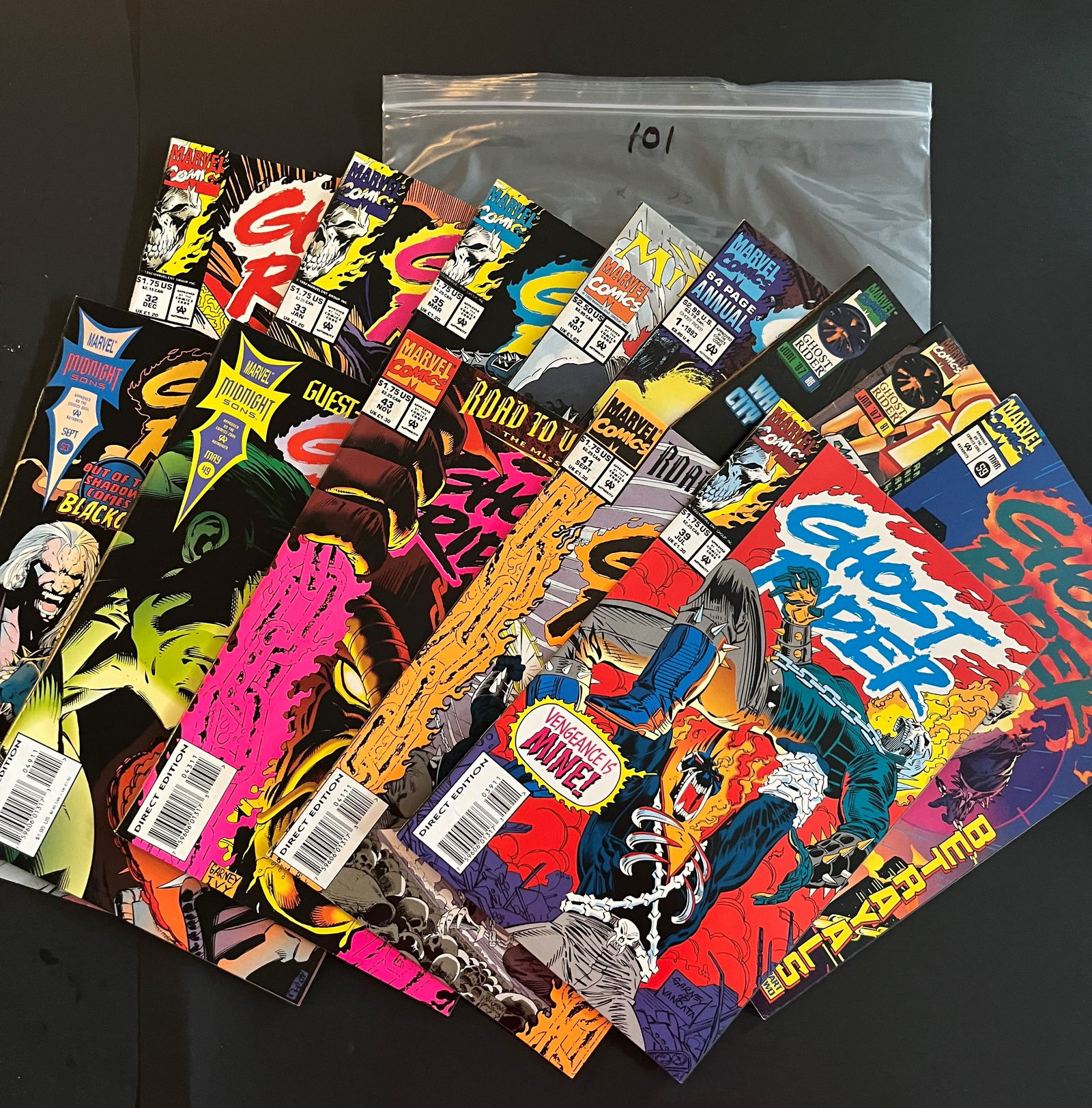 Ghost Rider V2 Comic Lot (1 of 3)