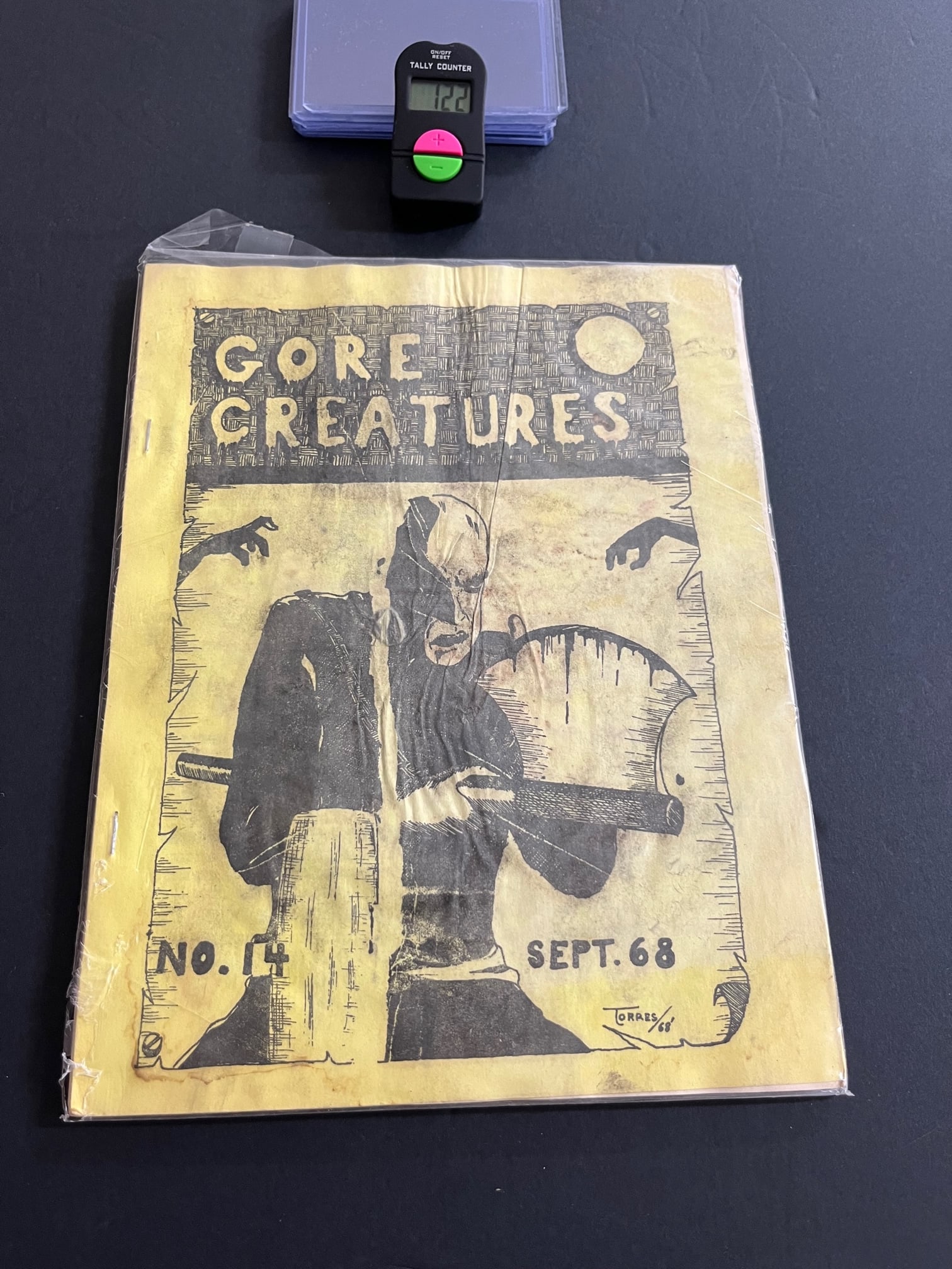Gore Creatures 14-25 w/Gene Simmons (Kiss) Contributions! Classic Horror-Monsters Fanzine (1 of 14)