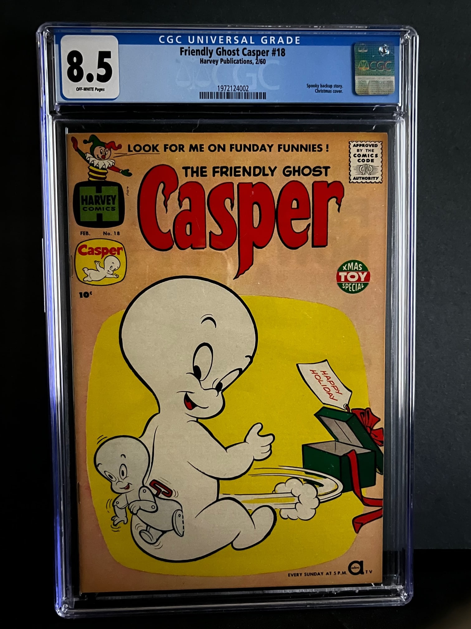 Friendly Ghost Casper 18 CGC 8.5 (1 of 1)