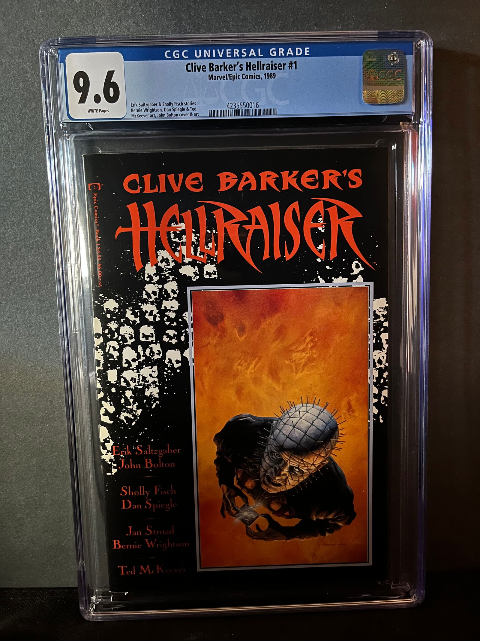 Clive Barker's Hallraiser 1 CGC 9.6 (1 of 1)