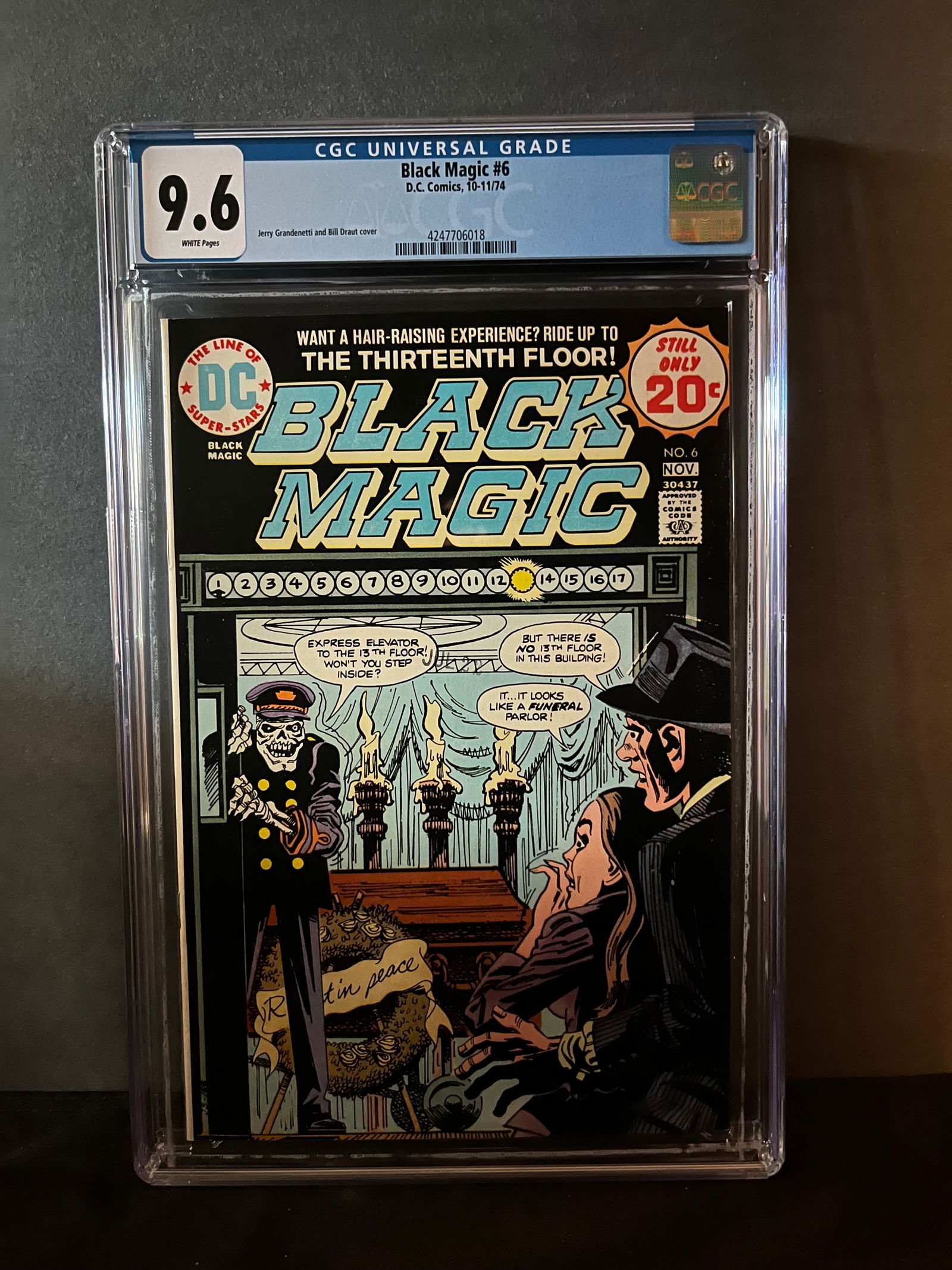 Black Magic 6 CGC 9.6 (1 of 1)