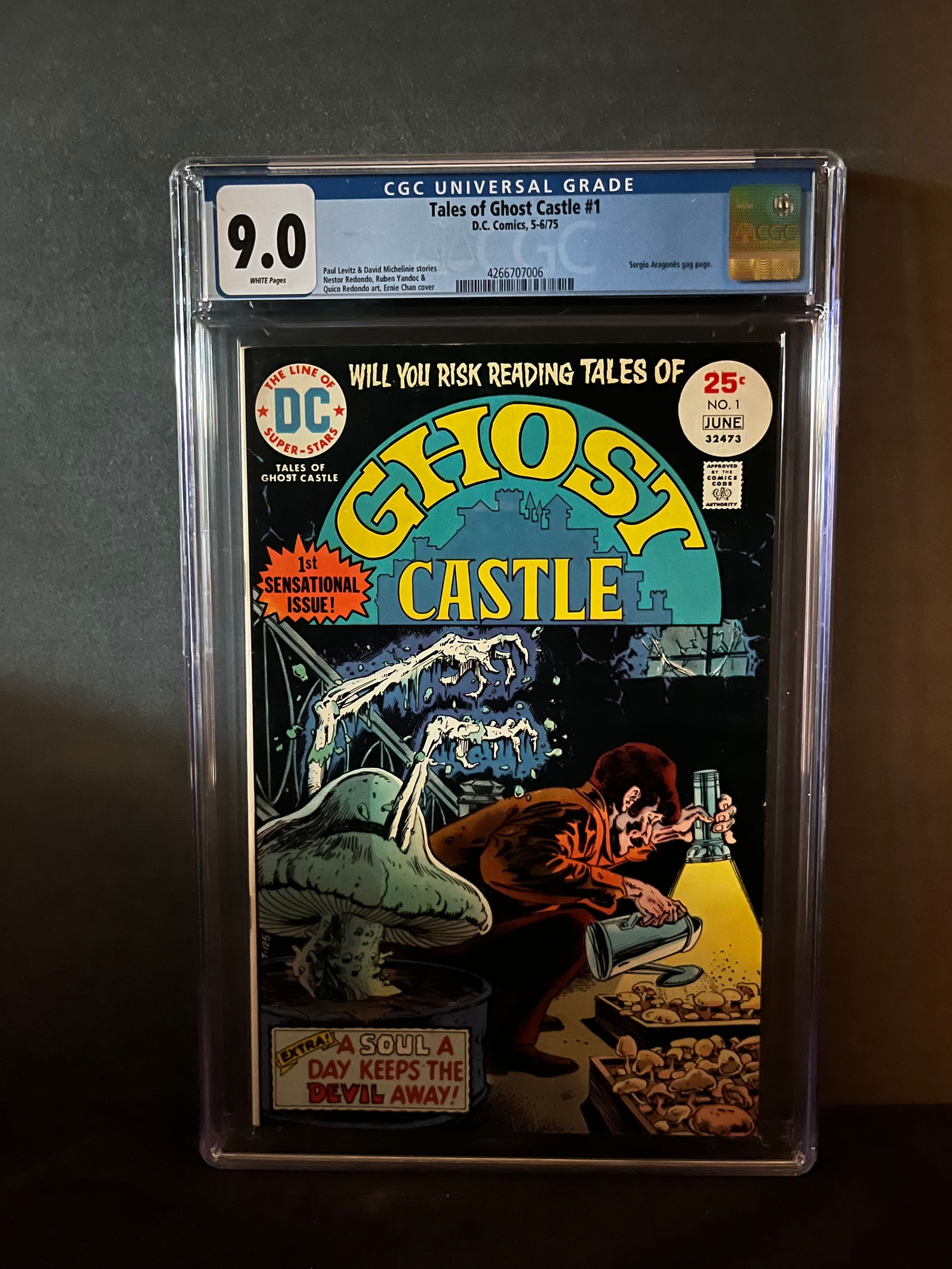 Tales of Ghost Castle 1 CGC 9.0 DC Bronze Age Horror! (1 of 1)