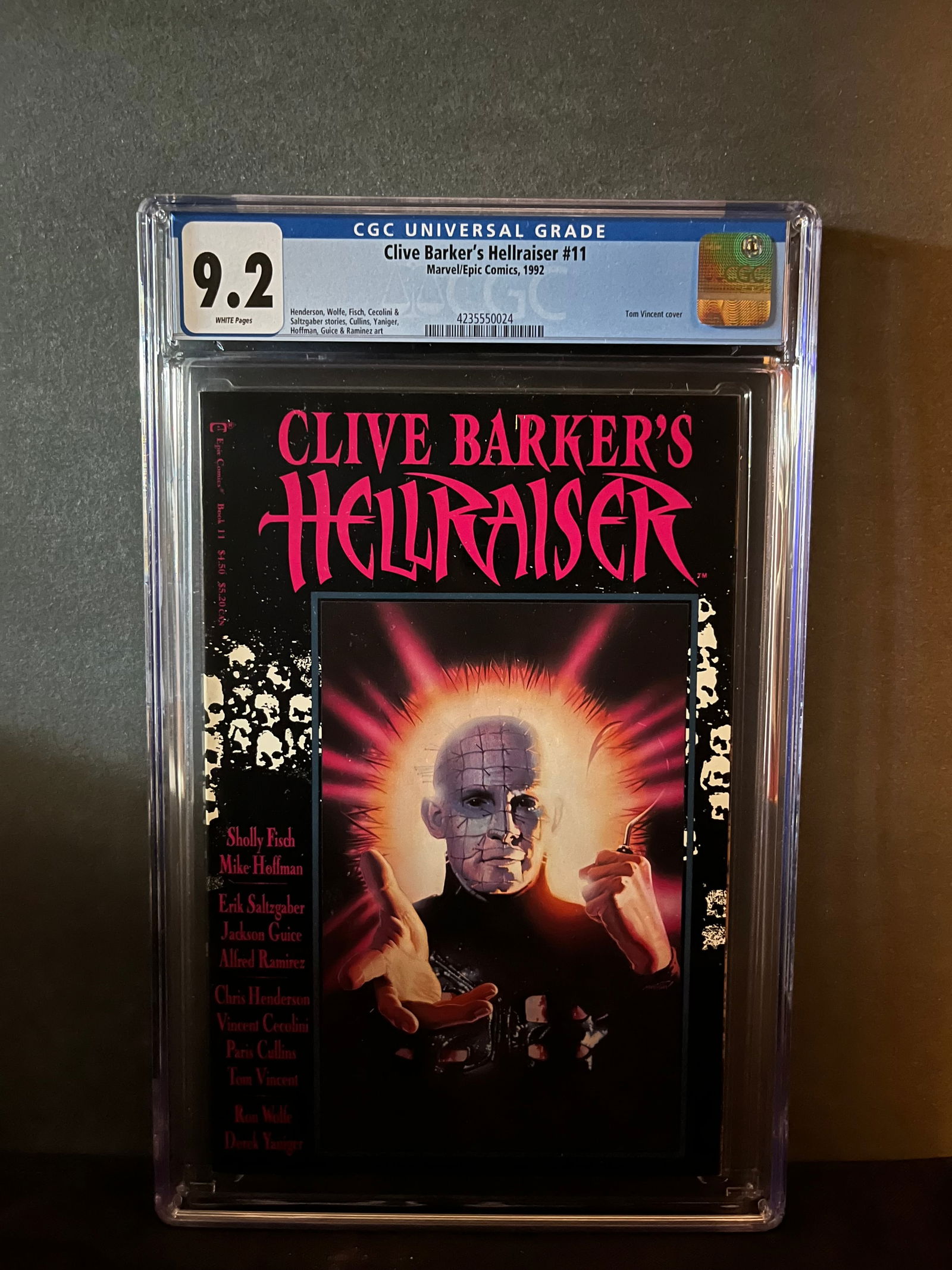 Clive Barker's Hellraiser 11 CGC 9.2 (1 of 1)