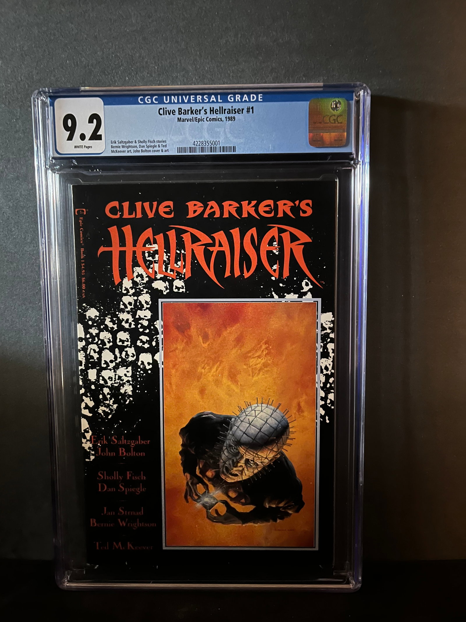 Clive Barker's Hellraiser 1 CGC 9.2 (1 of 1)
