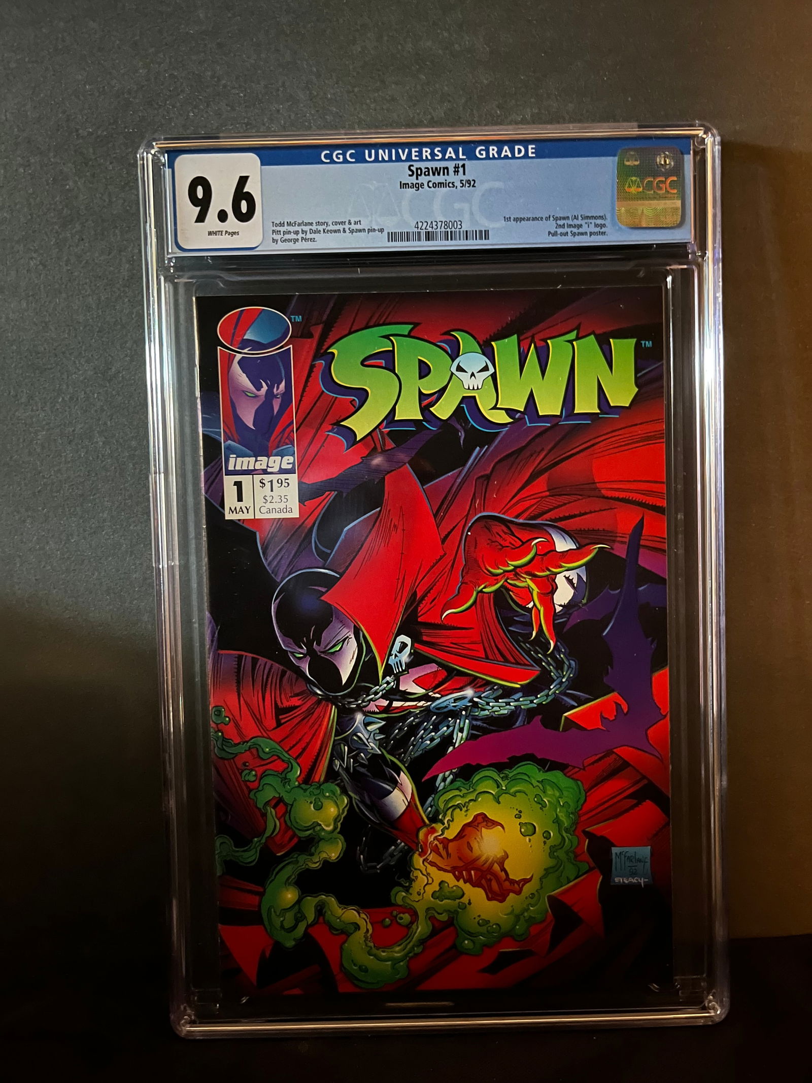 Spawn 1 CGC 9.6 (1 of 1)