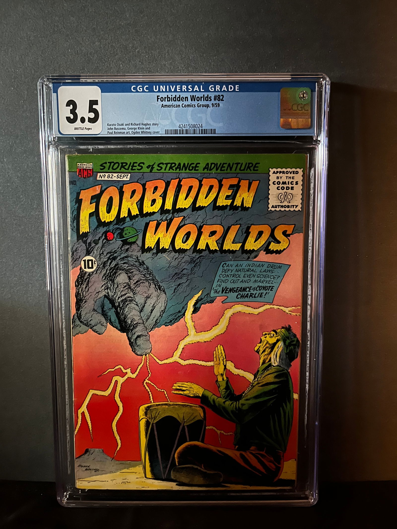 Forbidden Worlds 82 CGC 3.5 (1 of 1)