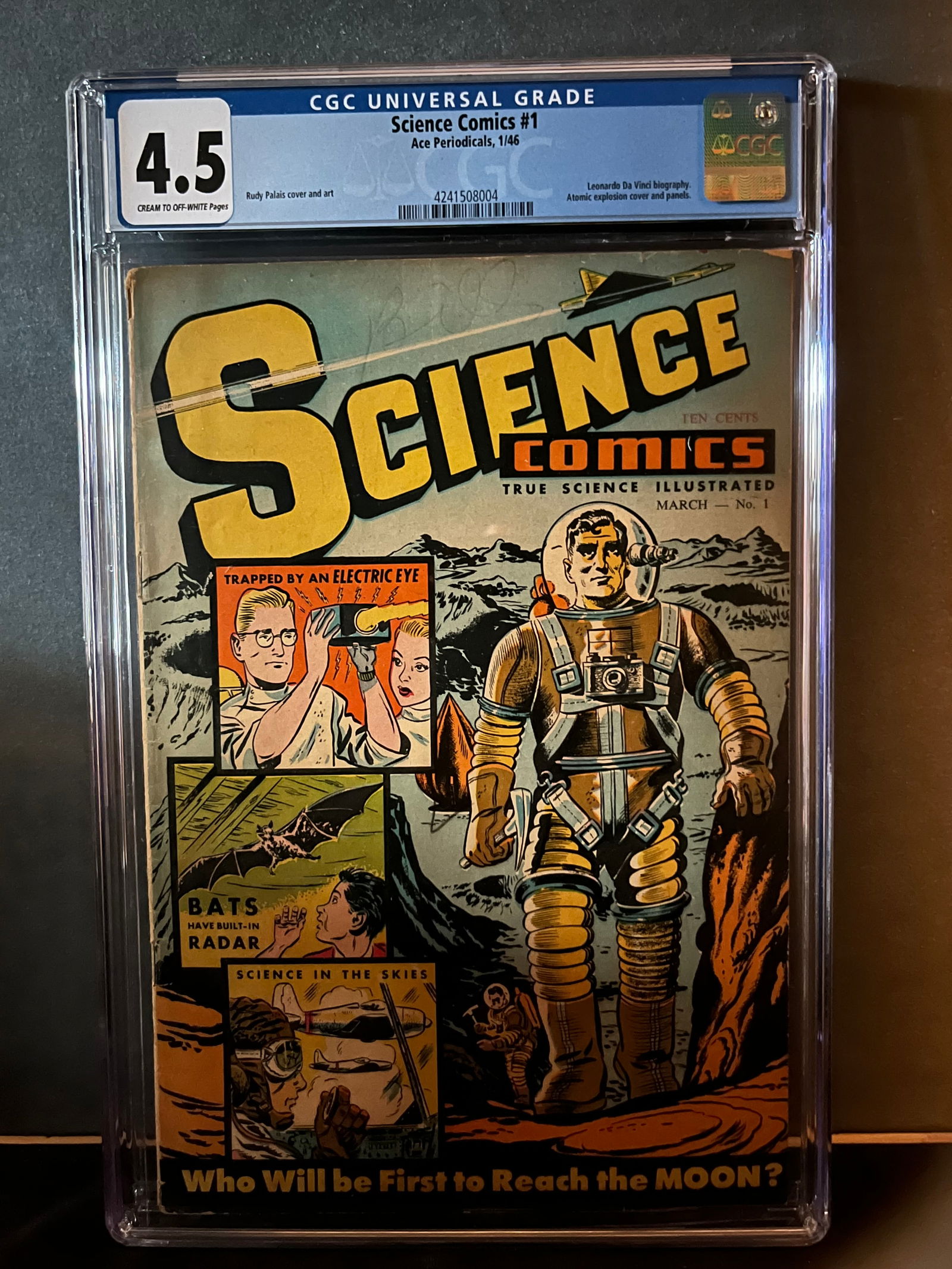 Science Comics 1 CGC 4.5 (1 of 1)