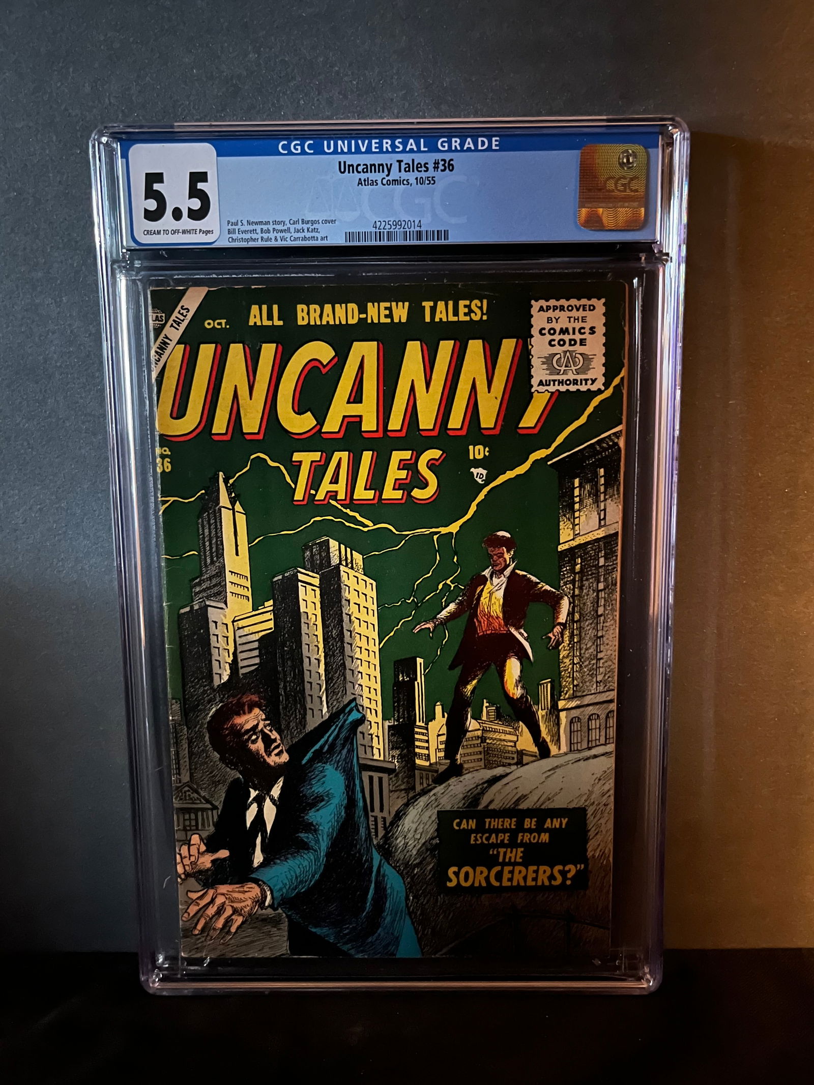 Uncanny Tales 36 CGC 5.5 (1 of 1)
