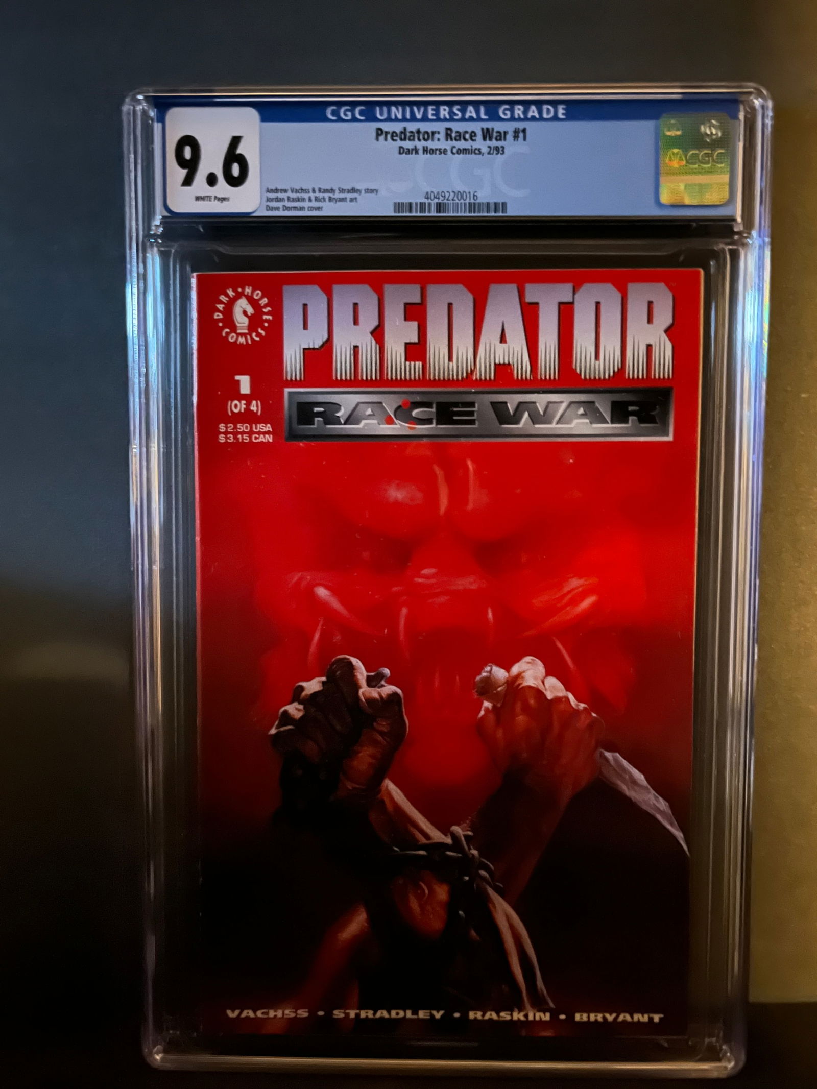 Predator Race War 1 CGC 9.6 (1 of 1)