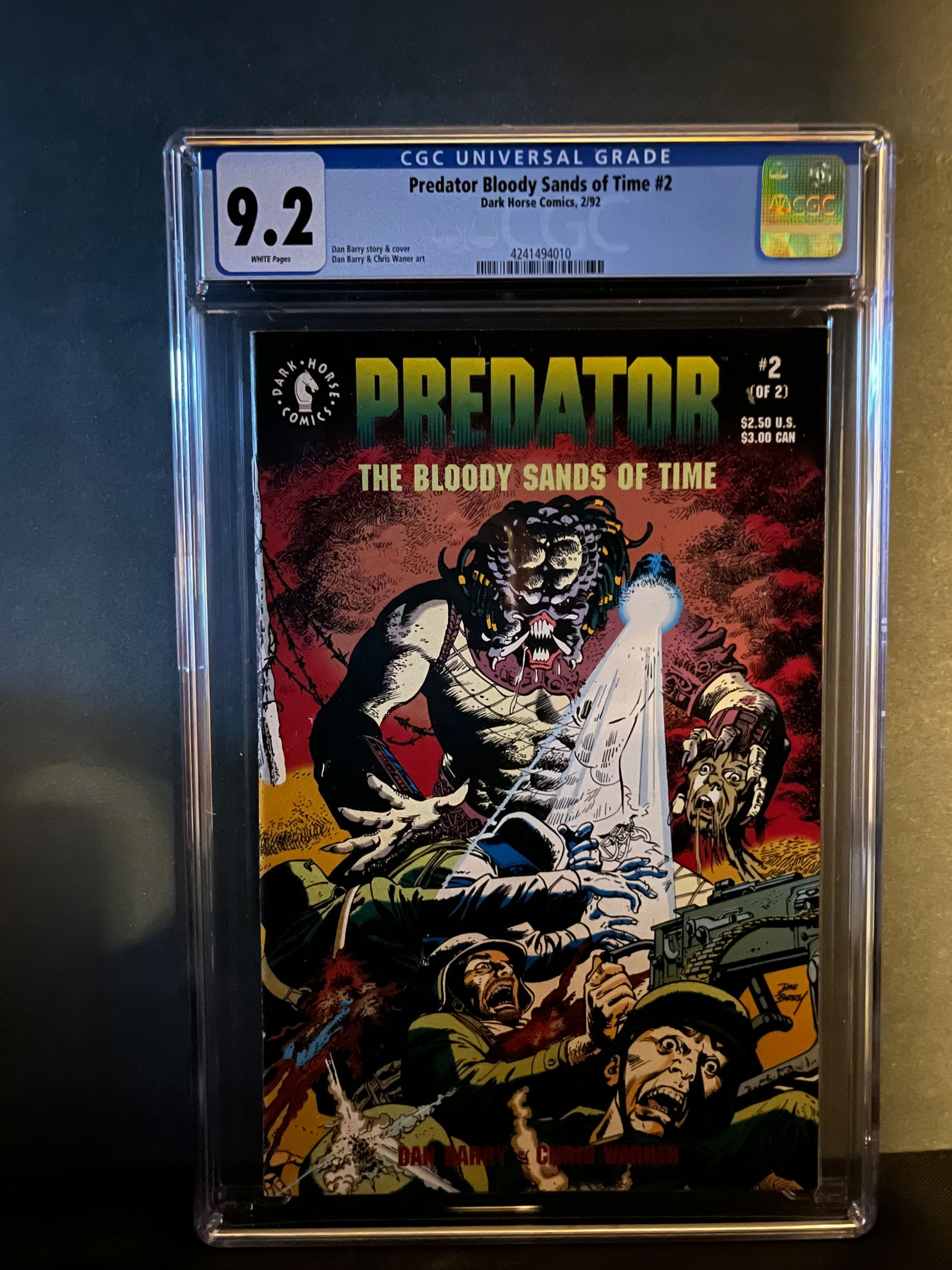 Predator Bloody Sands of Time 2 CGC 9.2 Decapitation Cover (1 of 1)