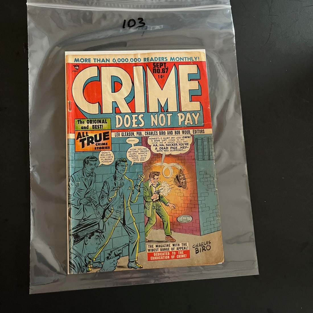 Crime Does Not Pay 67 Lev Gleason Pre-Code Crime (1 of 2)