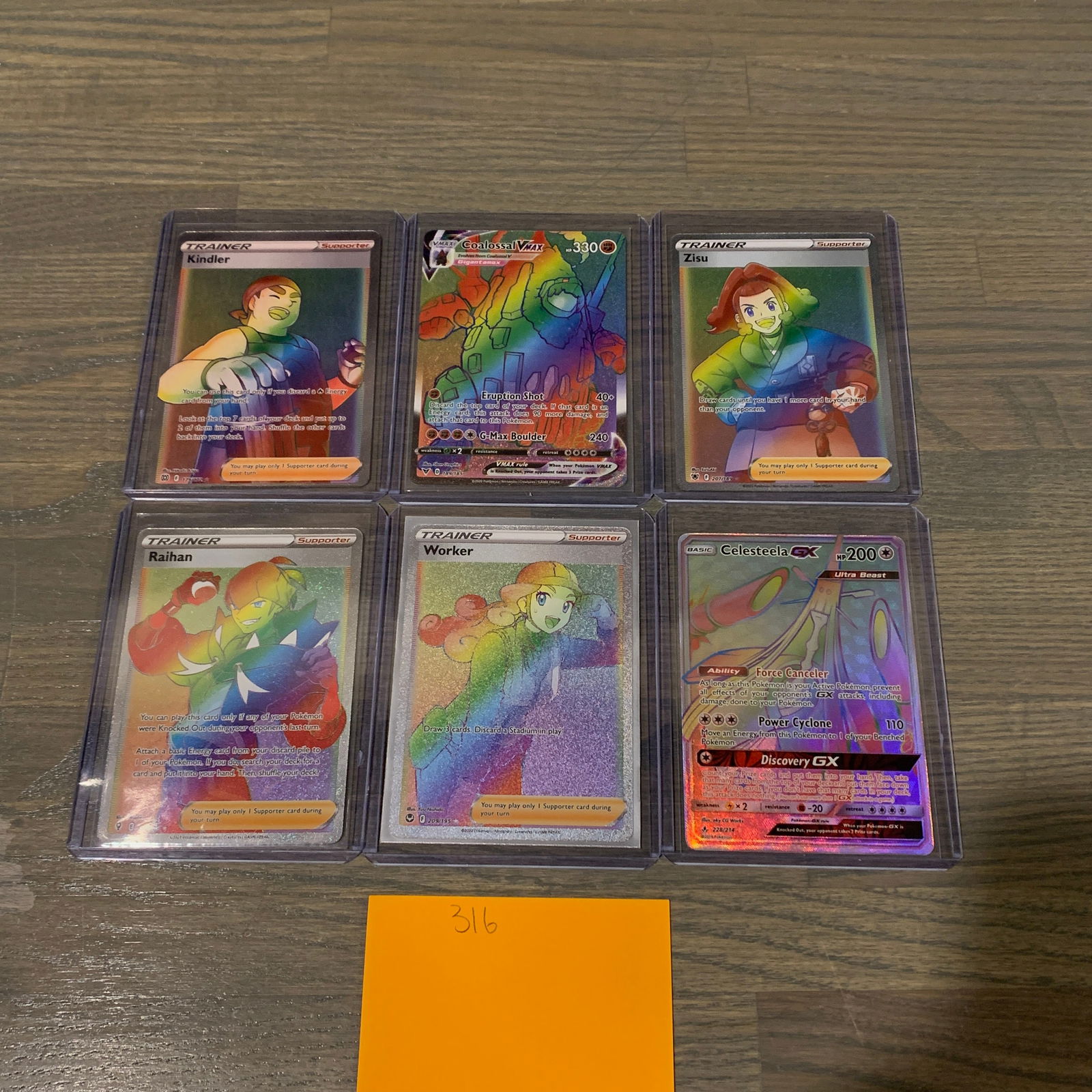Rainbow Rare Pokemon Cards Auction
