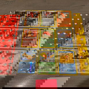 Older and Vintage Pokemon cards: Rare Vintage Pokemon binder filled with Vintage and Older Pokemon cards. Includes holos, Rev holos, shadowless, 1eds, etc. 100s of Pokemon cards. We are a veteran owned company. Please look at the pic