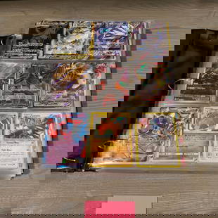 Modern Pokemon Card Binder: Binder Filled with 100s of modern Pokemon cards. We are a veteran owned company. Please look at the pictures carefully to determine what you believe the condition of collecitible is. We are currently