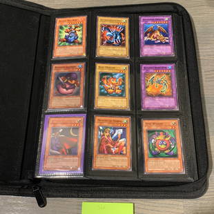 Older and Vintage Yugioh Cards: Binder with Older and Vintage Yu-Gi-Oh Cards. A few 1st edition cards. We are a veteran owned company. Please look at the pictures carefully to determine what you believe the condition of collecitible