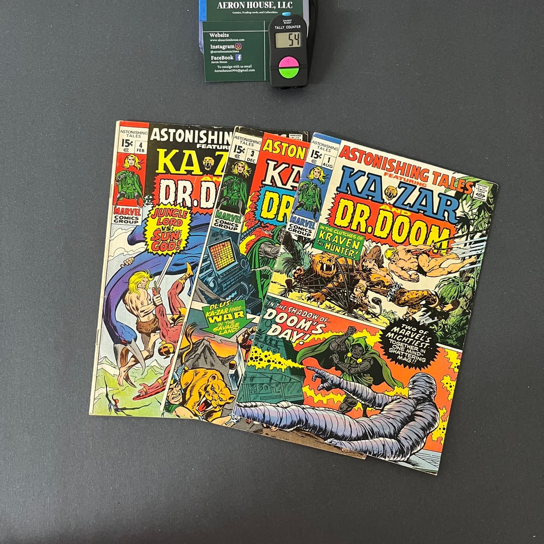 Astonishing Tales Lot W/ #1 & Key issues (1 of 3)