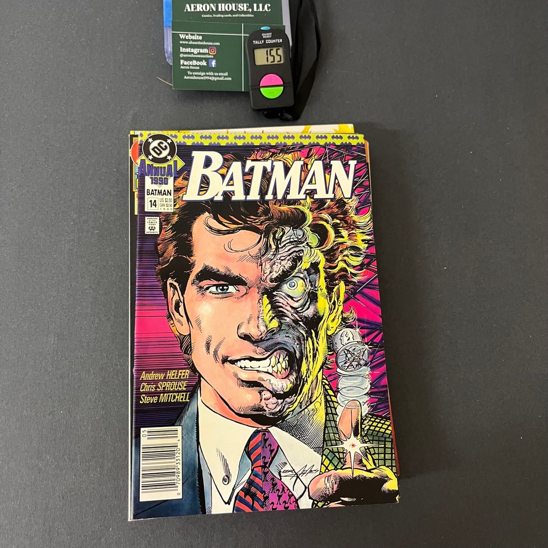 Batman Annual + Copper Age Lot: We are a veteran owned company. Please look at the pictures carefully to determine what you believe the condition of collectible is. We are currently accepting consignments. Email us a aeronhouse1994@