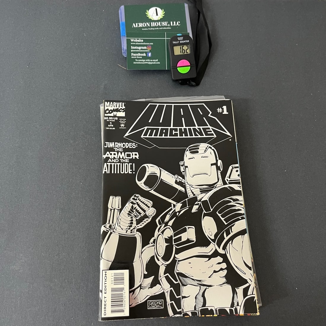 Marvel Comic Lot w/ War Machine 1 Newsstand Ed. (1 of 3)