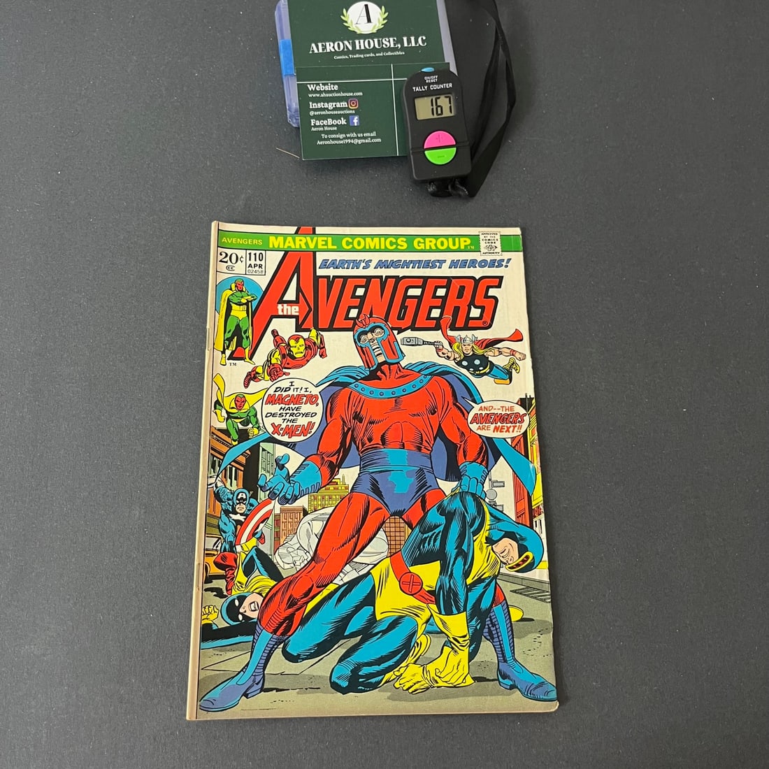 Avengers 110 Vs. Magneto X-men App (1 of 2)