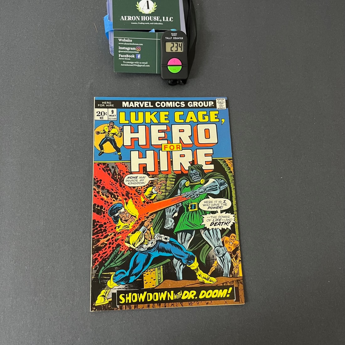 Hero for Hire 9 Power Man vs. Dr. Doom Bronze Age (1 of 2)