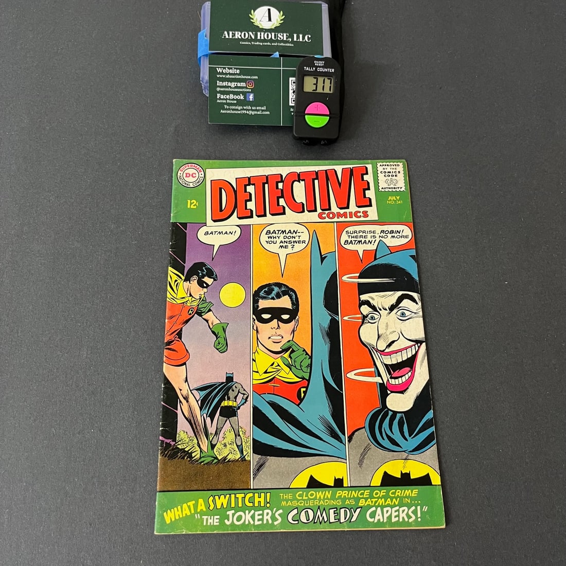 Detective Comics 341 Silver Age Joker Cover (1 of 2)