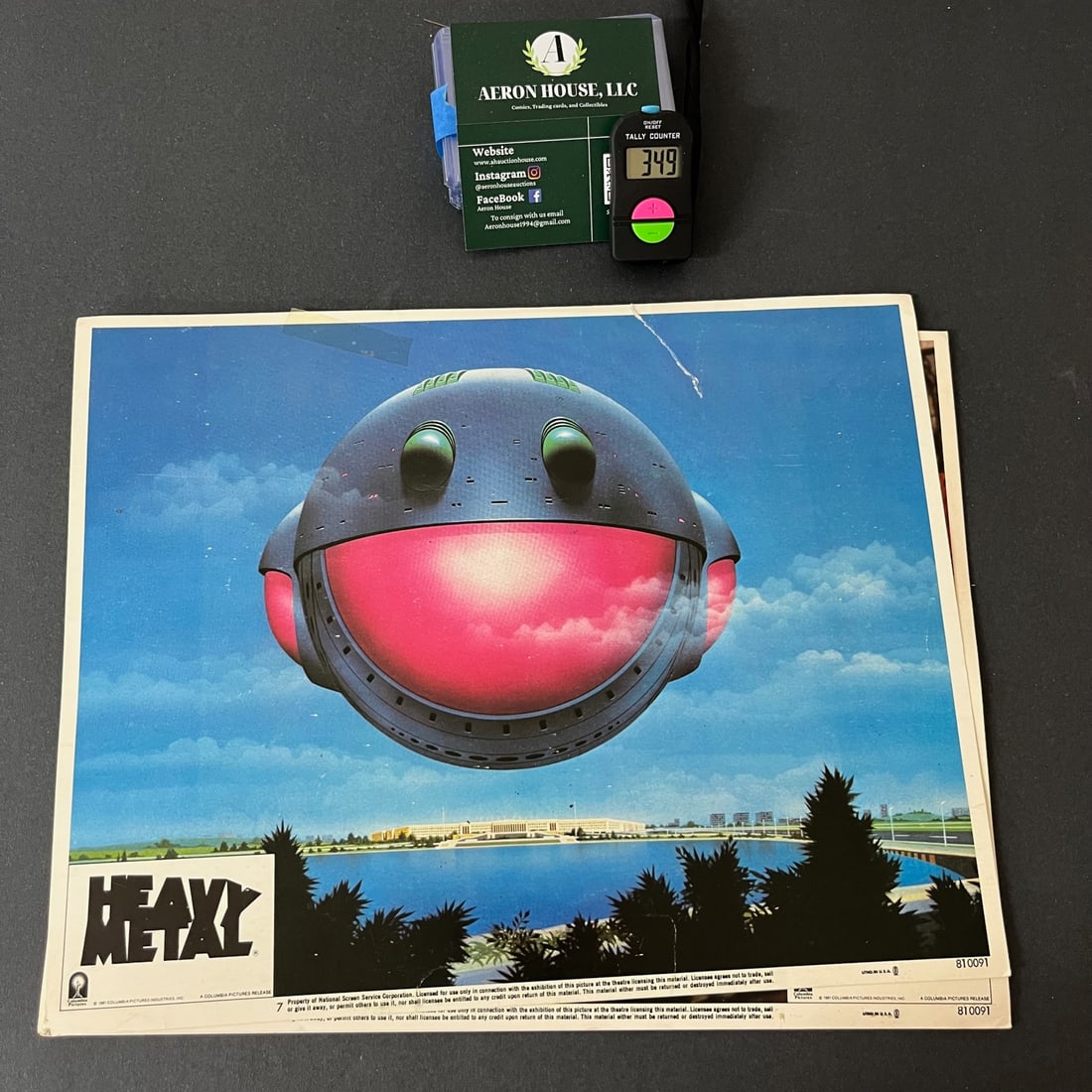 Heavy Metal Magazine Art Portfolio Plates (1 of 7)